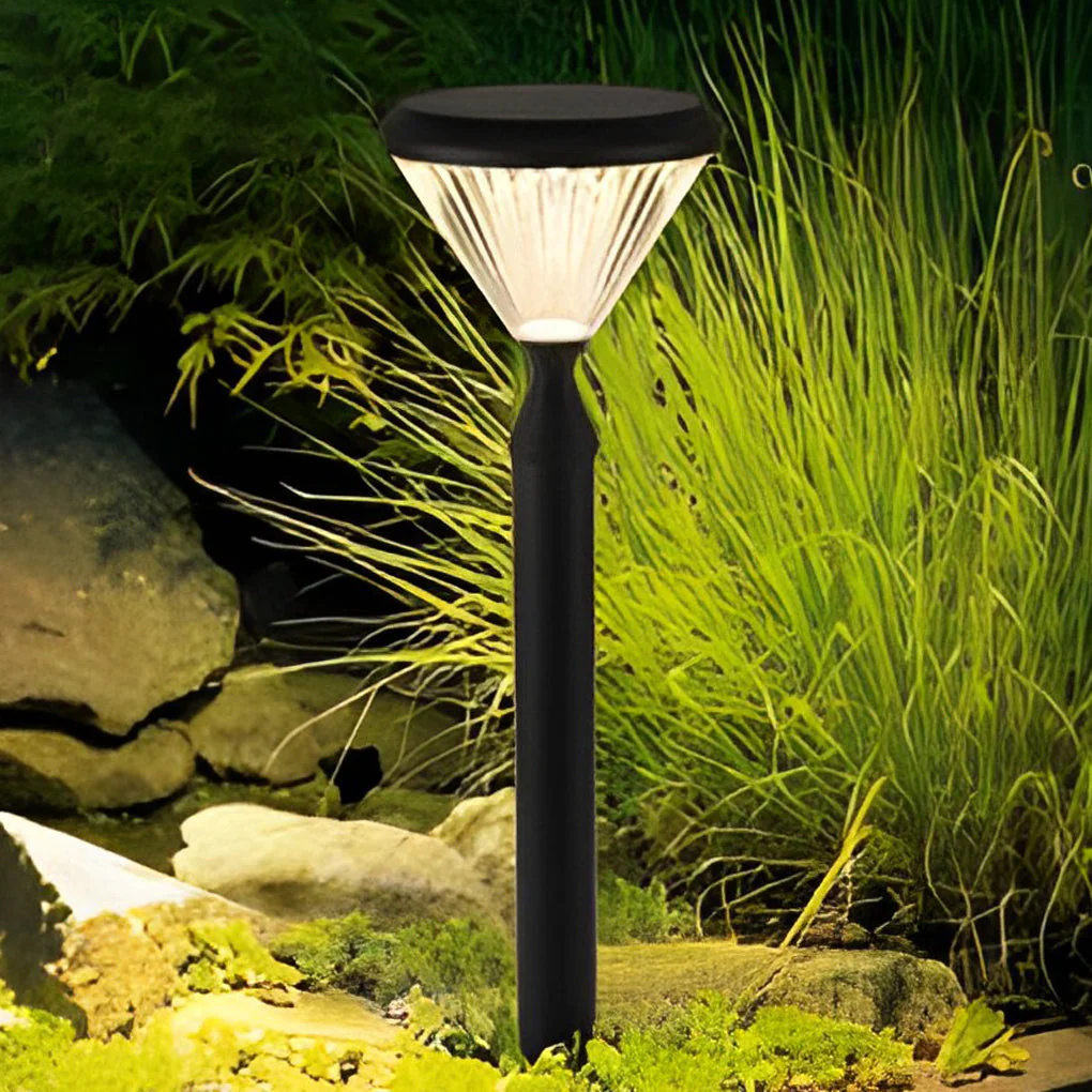 Odette Round Solar LED Lampshade Outdoor Lights - Image 11