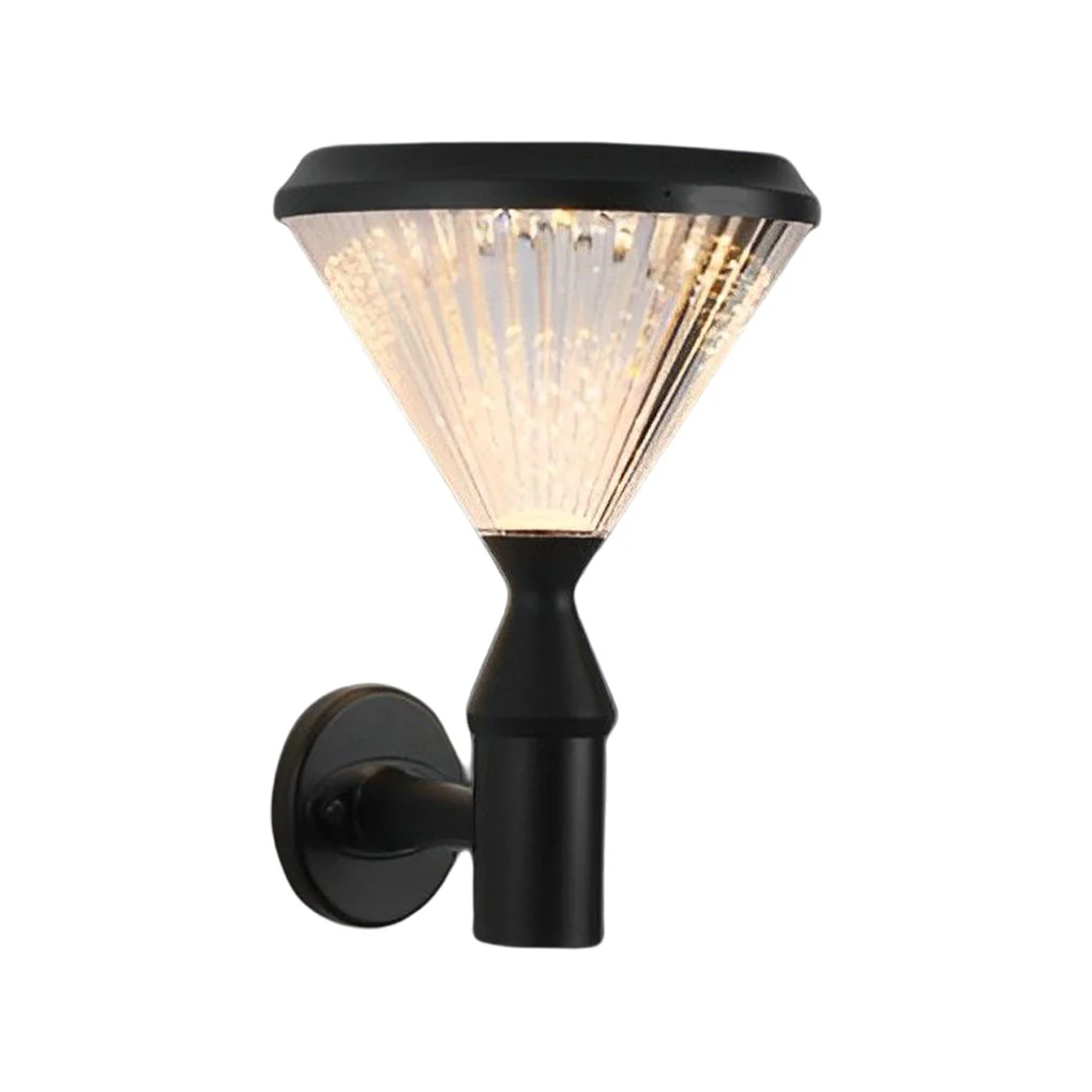 Odette Round Solar LED Lampshade Outdoor Lights - Image 5