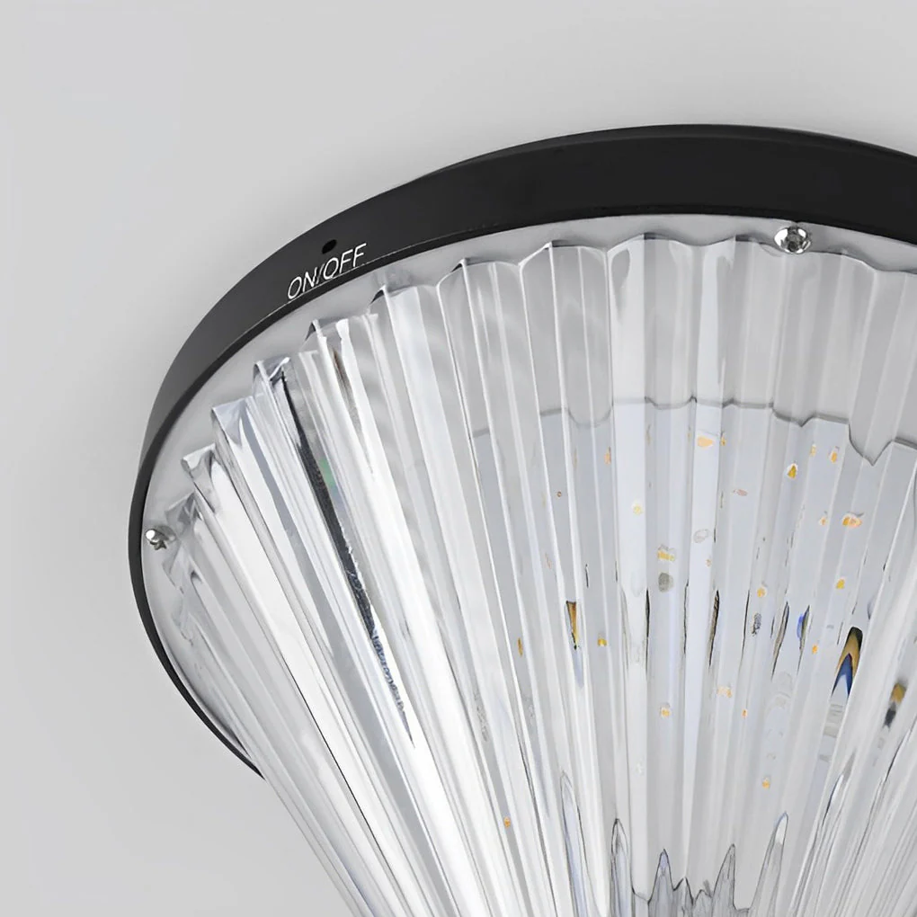 Odette Round Solar LED Lampshade Outdoor Lights - Image 8