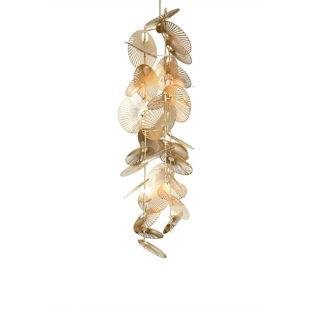 Odoraris Luxury Leaf Chandelier - Image 12