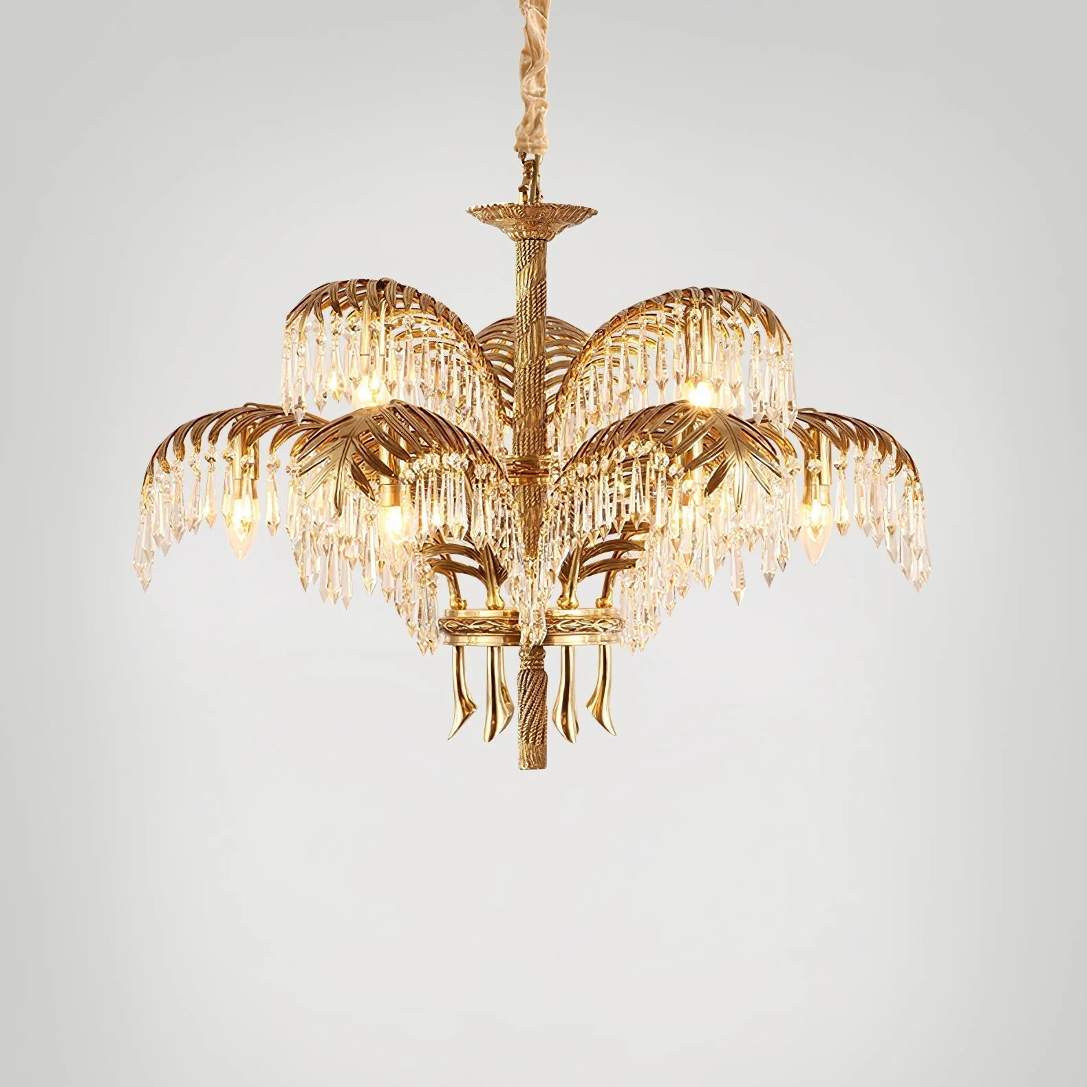 Odoraris Regal Brass Crystal Chandelier - Image 83