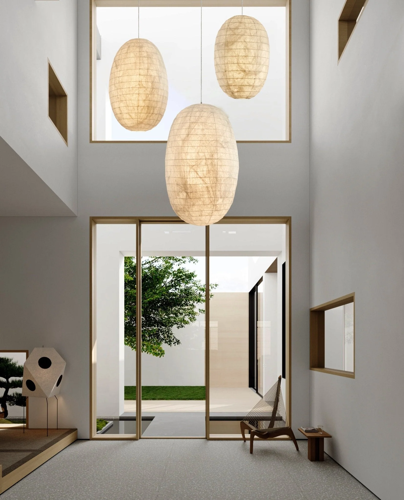 Oldoryra Silk Retro Pendant Light - Image 2
