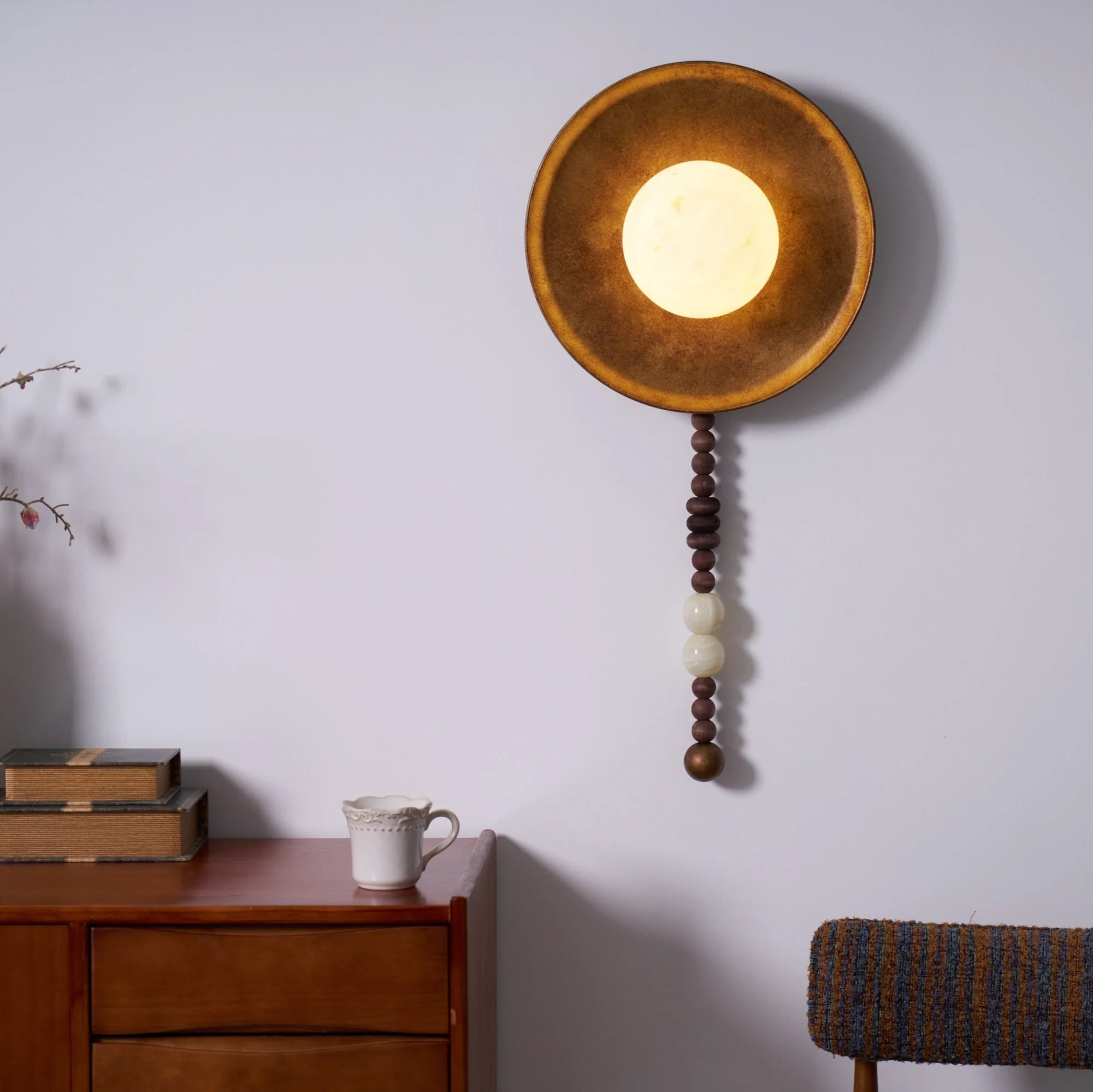 Olive Premium Nordic Art Marble Wall Light - Image 10