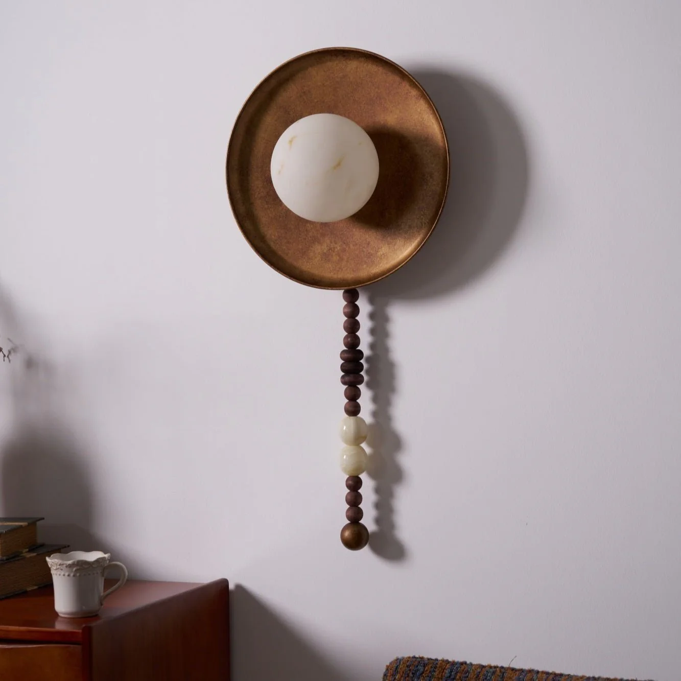 Olive Premium Nordic Art Marble Wall Light - Image 11