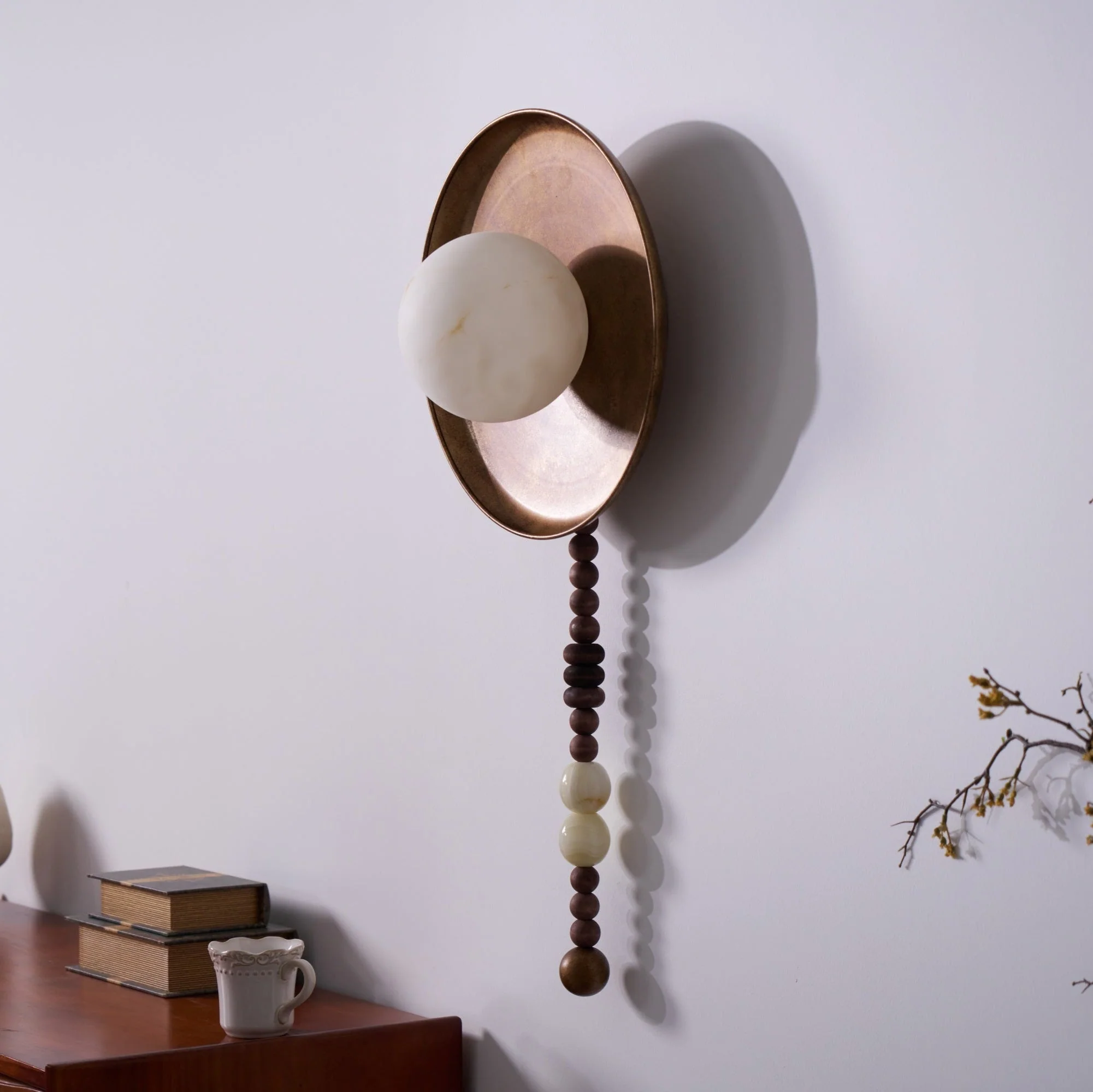 Olive Premium Nordic Art Marble Wall Light - Image 16