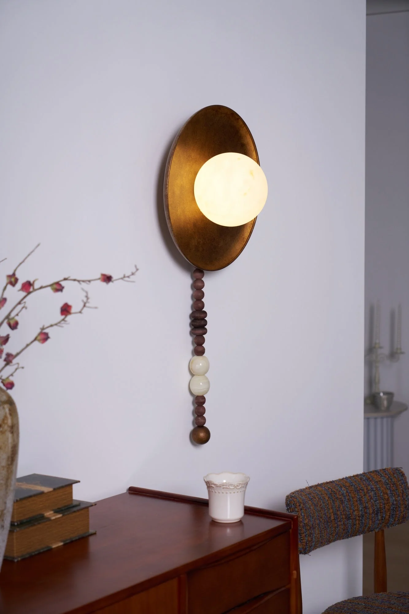 Olive Premium Nordic Art Marble Wall Light - Image 18