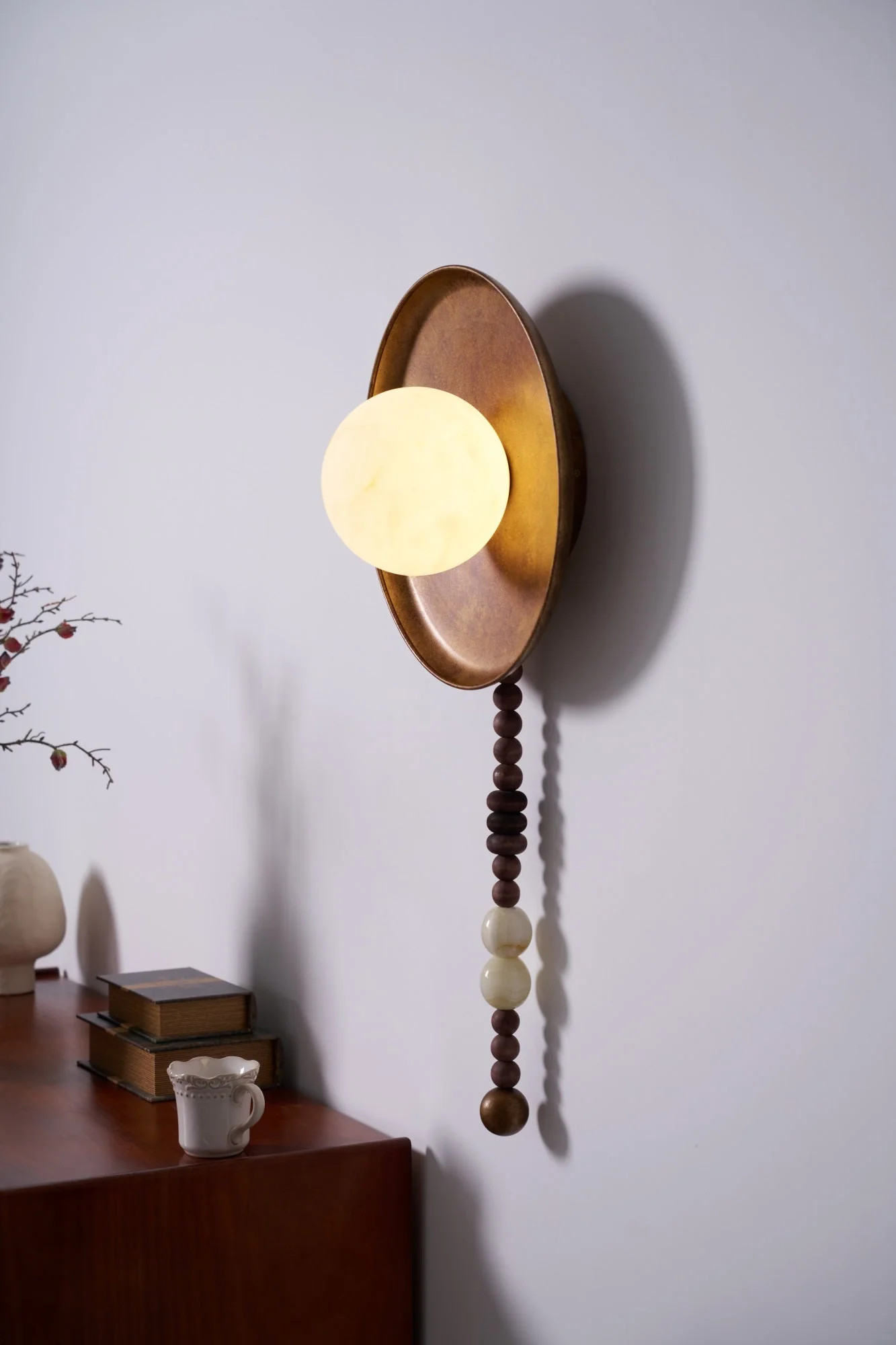 Olive Premium Nordic Art Marble Wall Light - Image 19