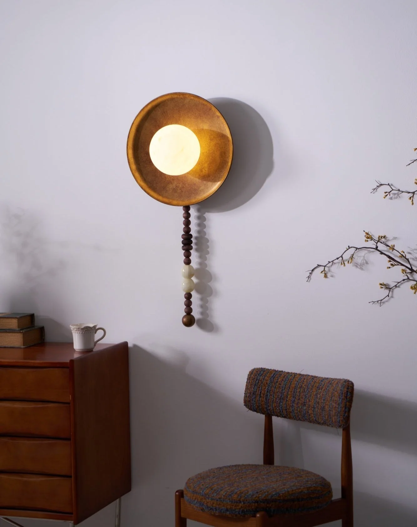 Olive Premium Nordic Art Marble Wall Light - Image 2