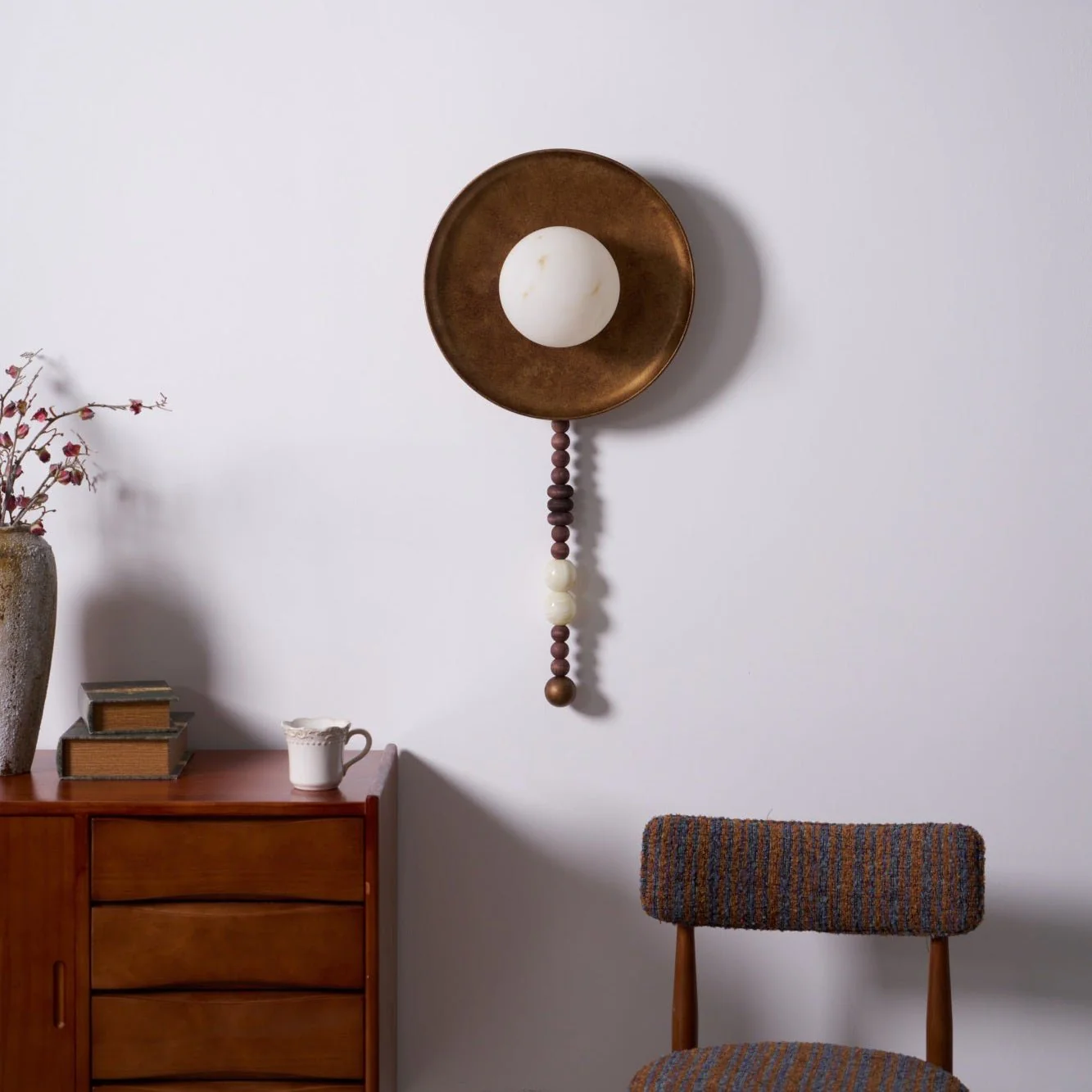 Olive Premium Nordic Art Marble Wall Light - Image 3