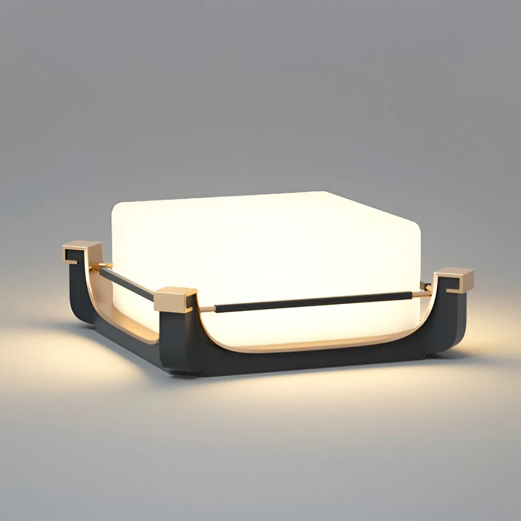 Oliver LED Modern Solar PC Outdoor Fence Post Lights - Image 11