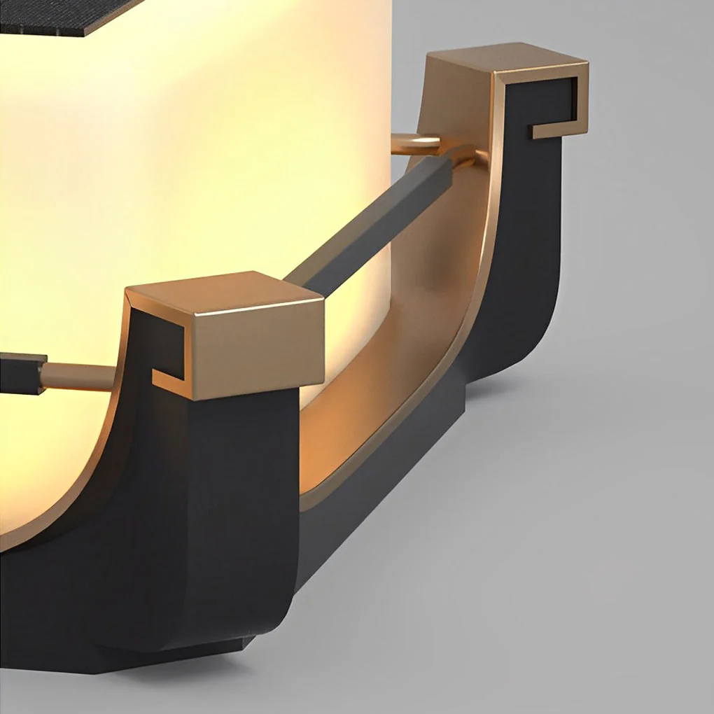 Oliver LED Modern Solar PC Outdoor Fence Post Lights - Image 2