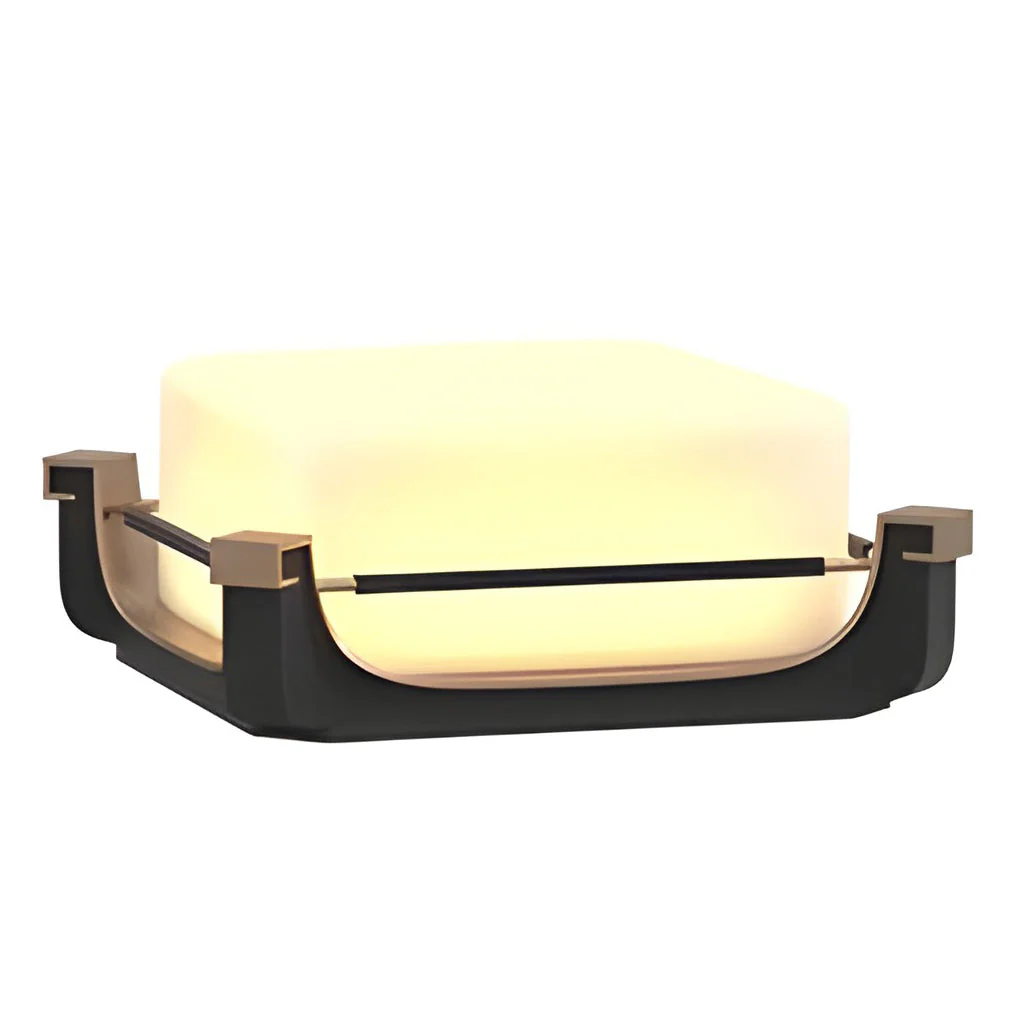 Oliver LED Modern Solar PC Outdoor Fence Post Lights - Image 3