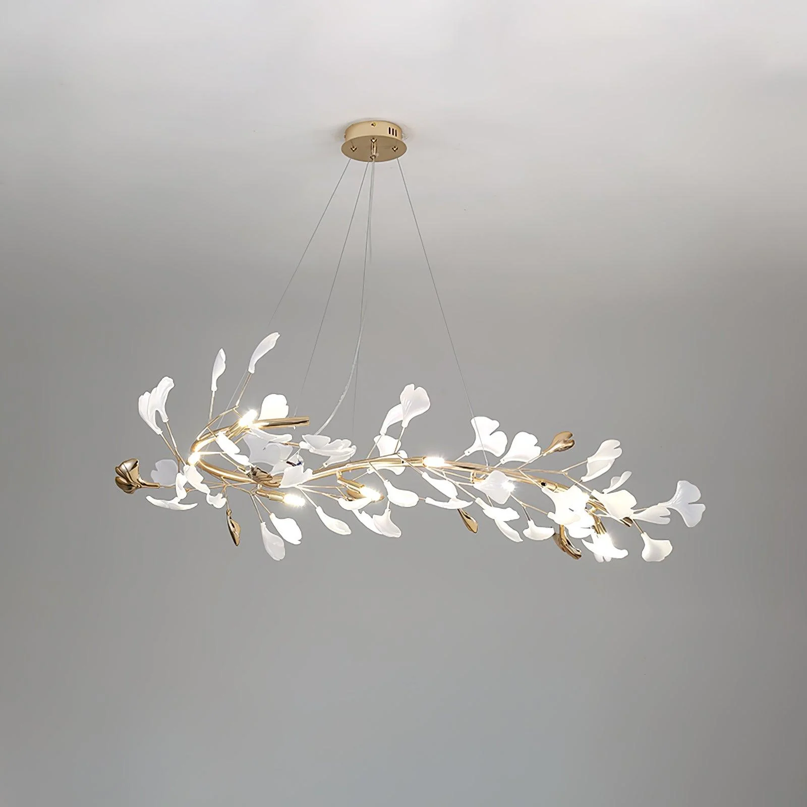 Olivia Ceramic Gingko Chandelier 4 Styles - Image 20