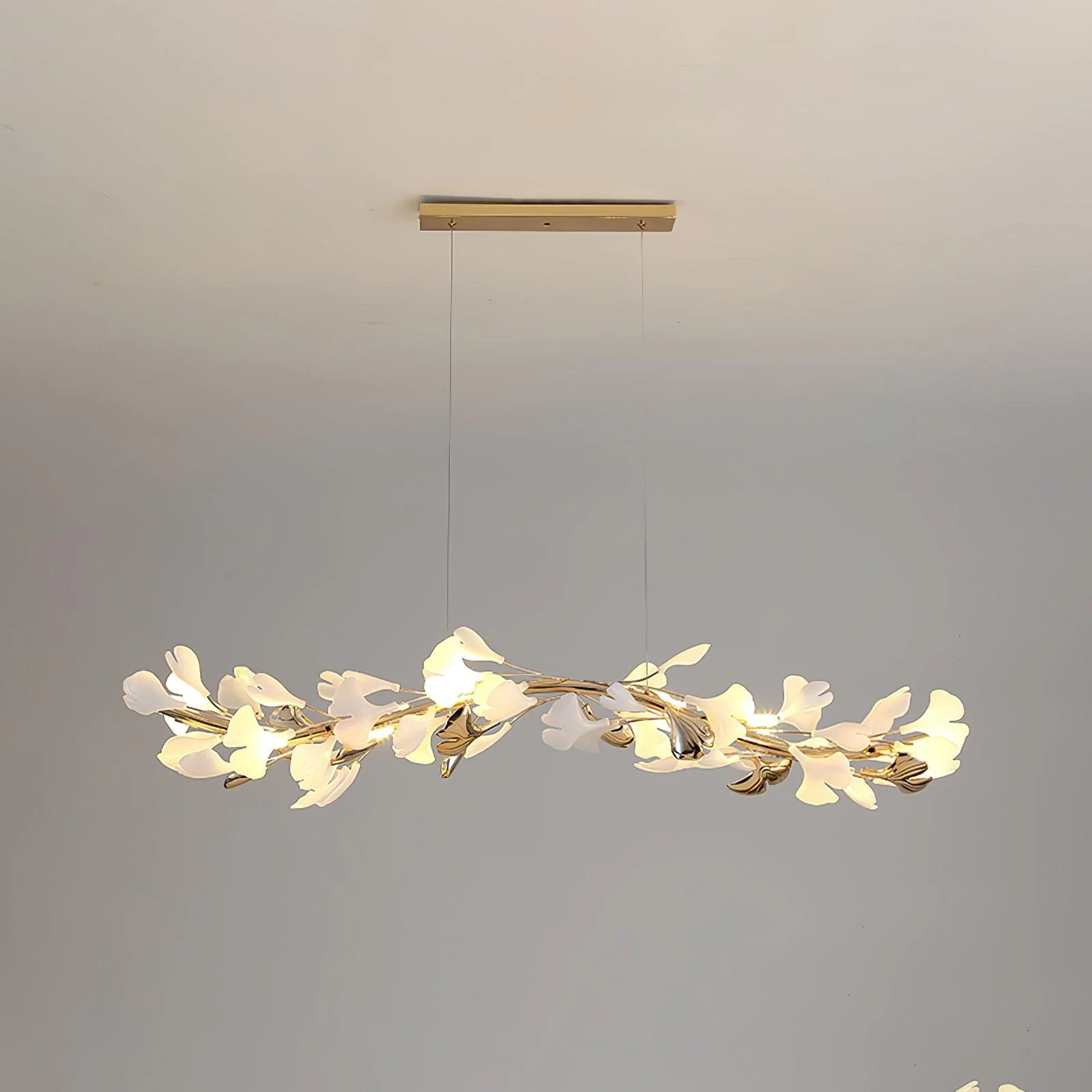 Olivia Ceramic Gingko Chandelier 4 Styles - Image 25