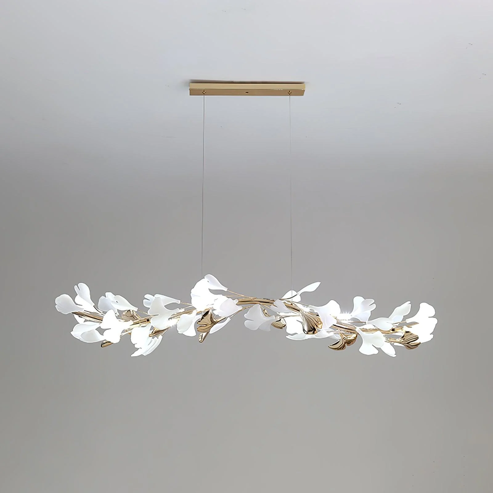 Olivia Ceramic Gingko Chandelier 4 Styles - Image 26