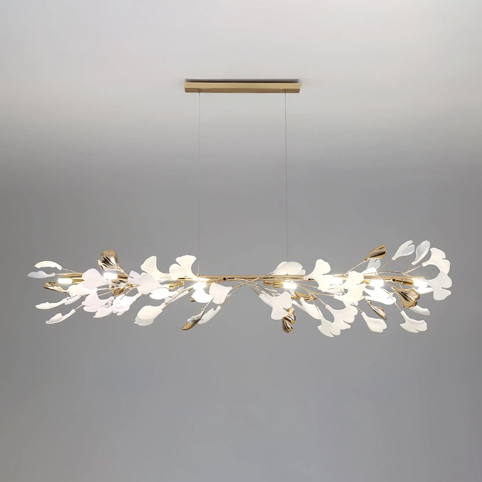 Olivia Ceramic Gingko Chandelier 4 Styles - Image 7