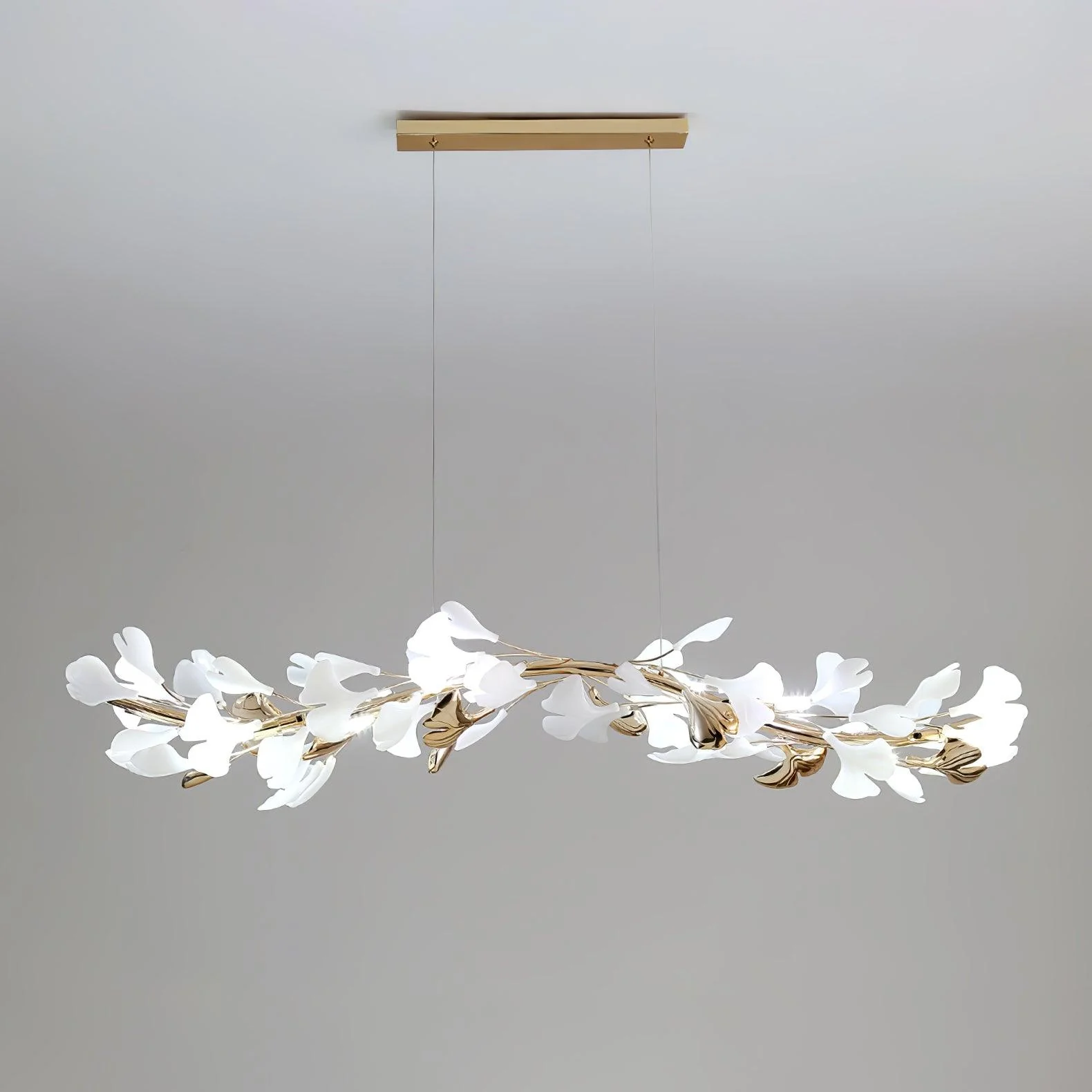 Olivia Ceramic Gingko Chandelier 4 Styles - Image 8