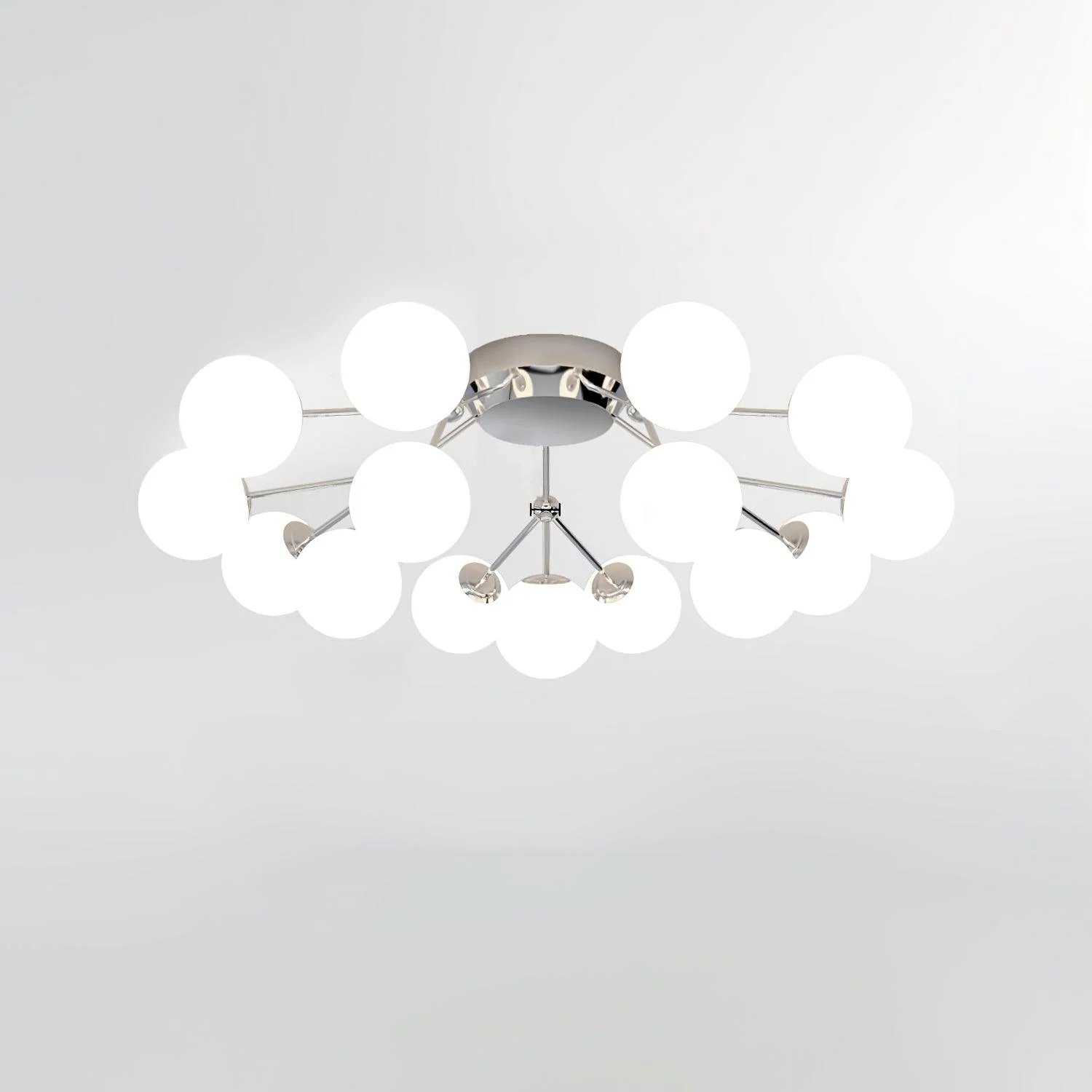 Luxury Glass Bubble. Ceiling Light - Image 11