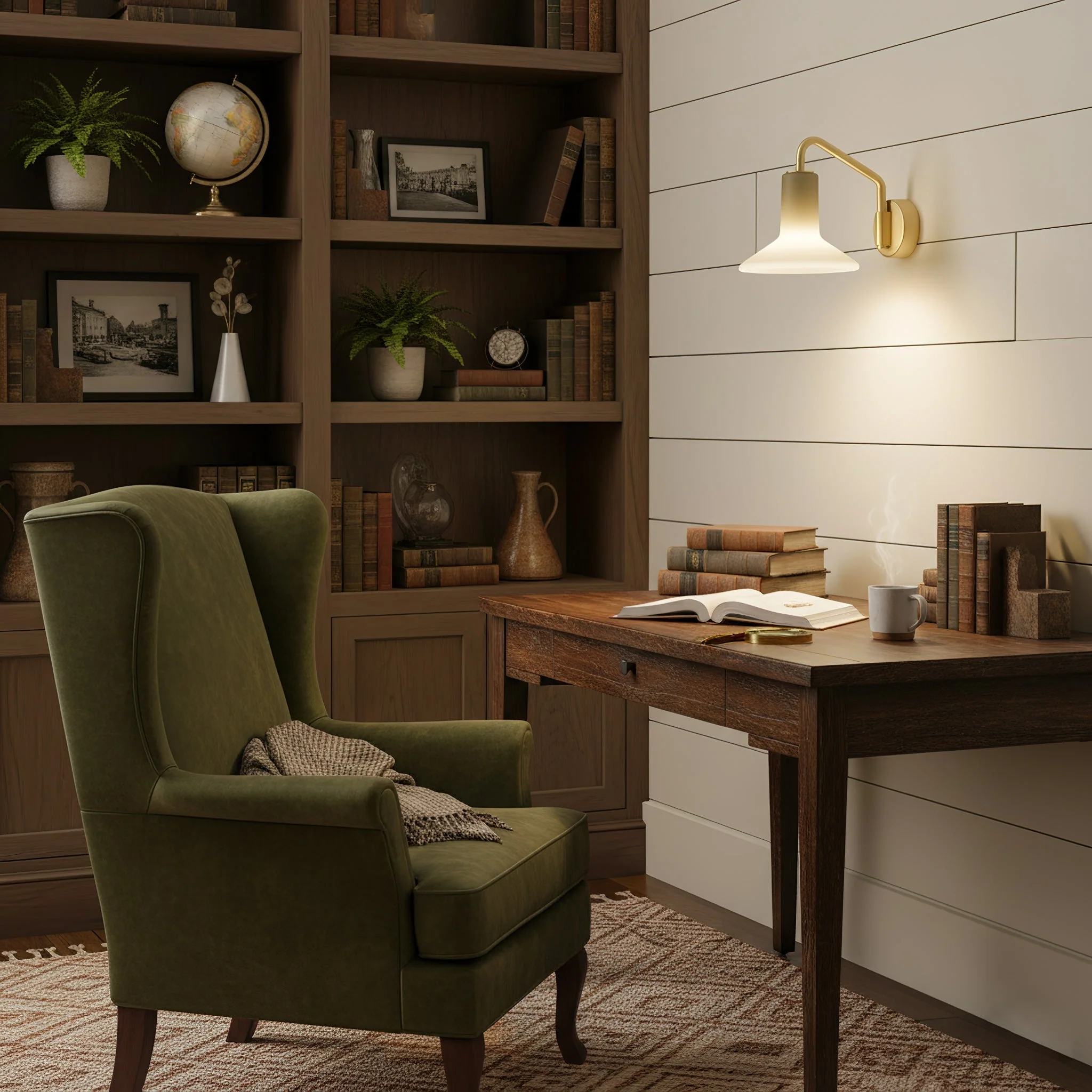Olly Modern Glass Wall Light - Image 5