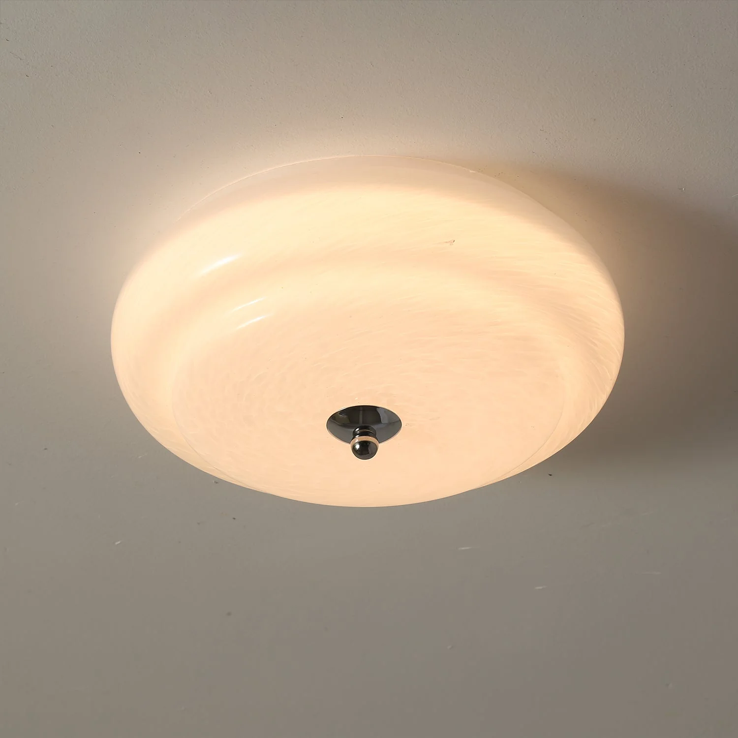 Olnoreth Modern Minimalist Glass Ceiling Lamp - Image 9