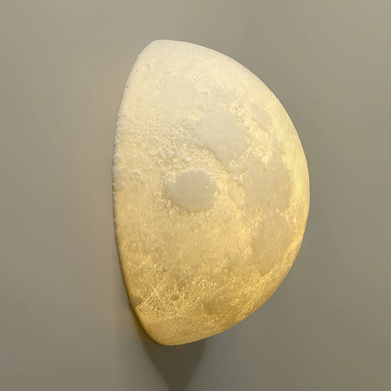 Olsolan Nordic Art Moon 3D Plastic Wall Lamp - Image 19