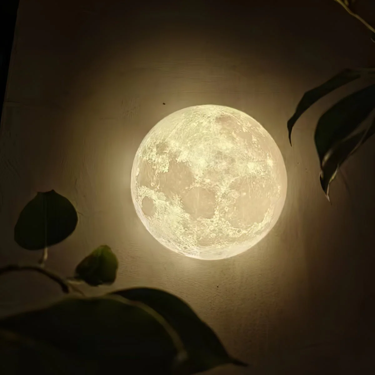 Olsolan Nordic Art Moon 3D Plastic Wall Lamp - Image 25