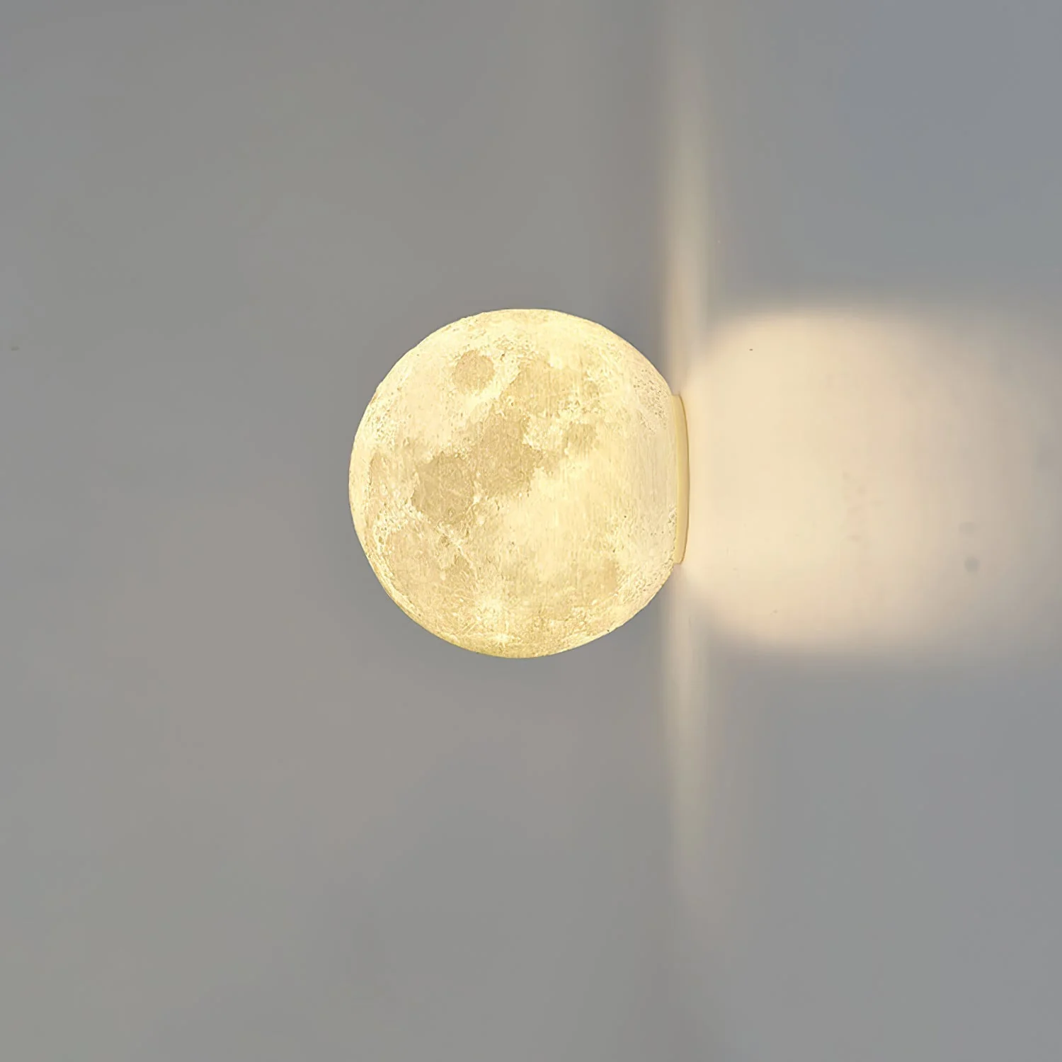 Olsolan Nordic Art Moon 3D Plastic Wall Lamp - Image 46
