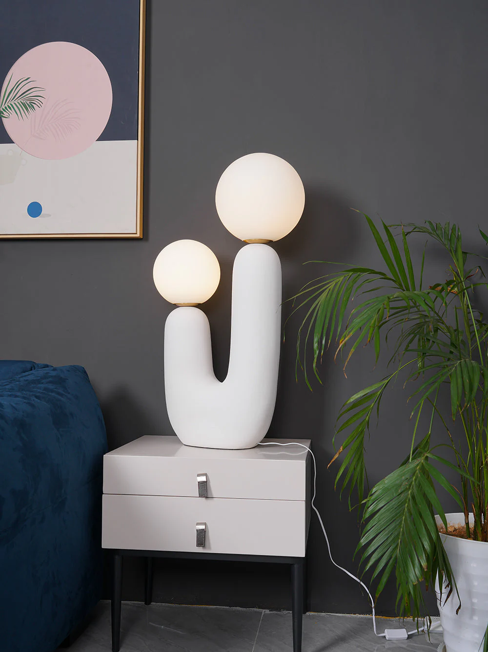 Oo Modern Ceramic Table Lamp - Image 14