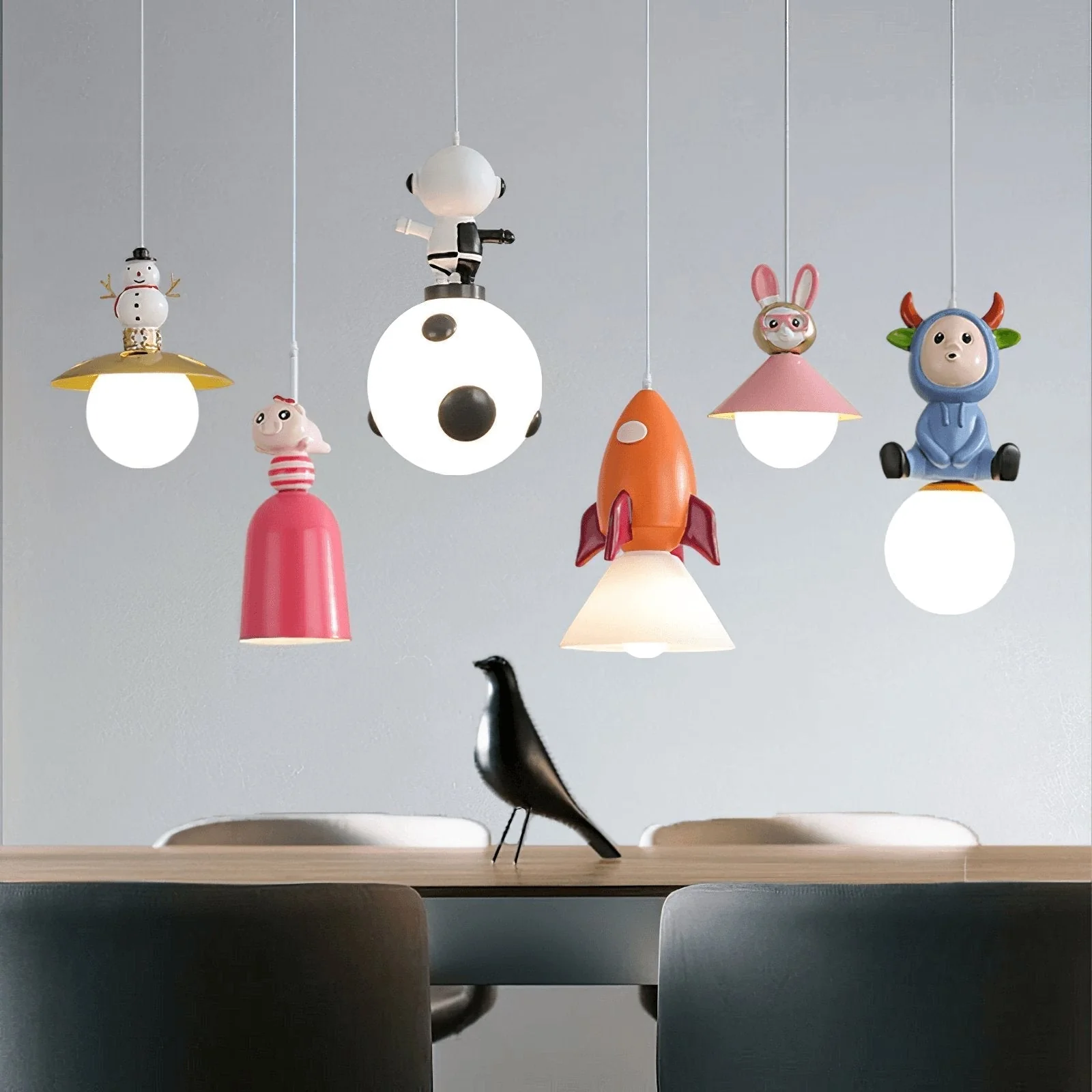Orabella Resin Whimsical Pendant Lights - Image 16