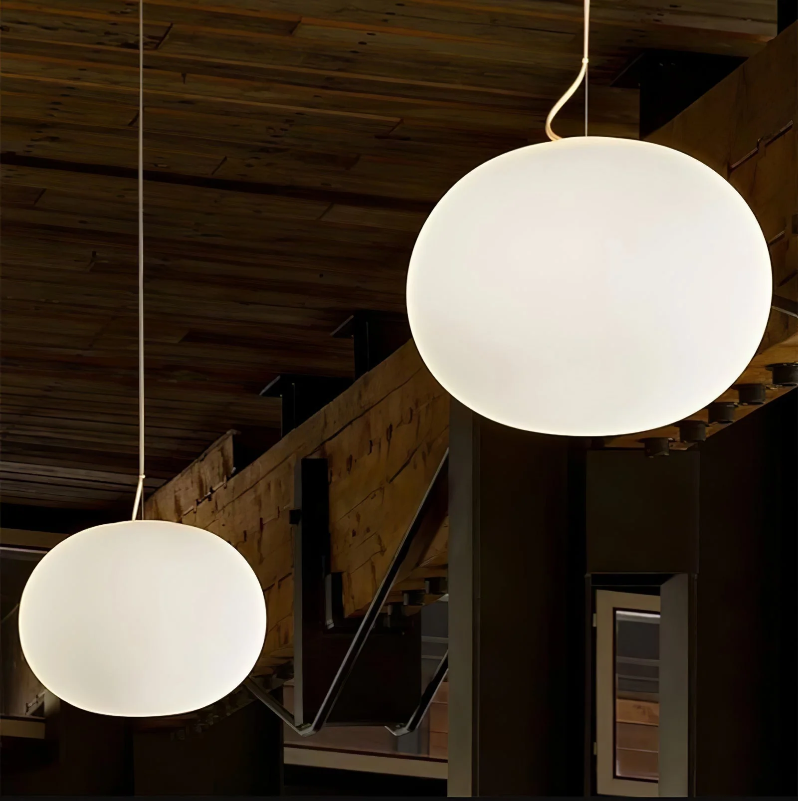 Orba Contemporary Glass Pendant Lamp - Image 10