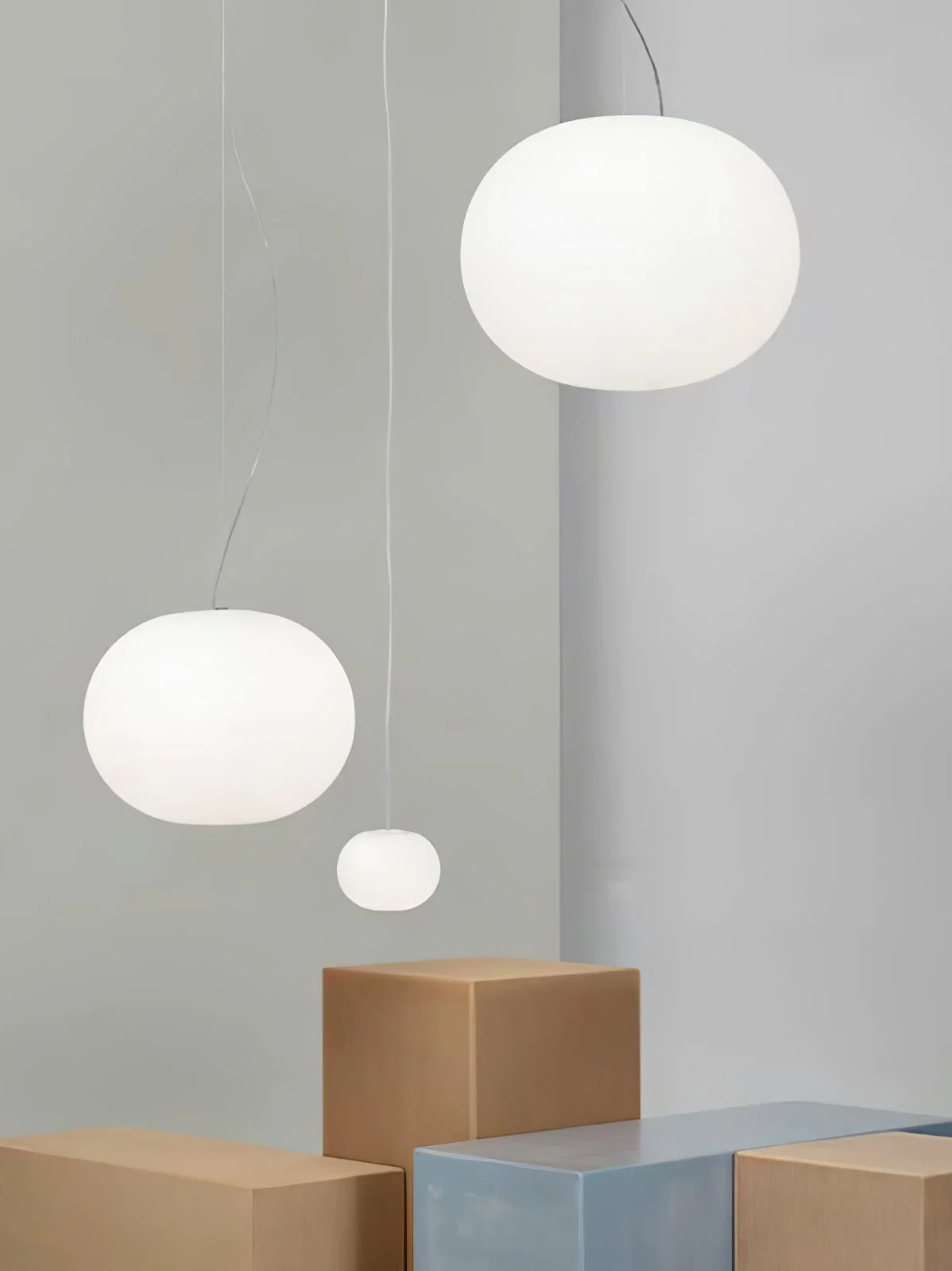 Orba Contemporary Glass Pendant Lamp - Image 12