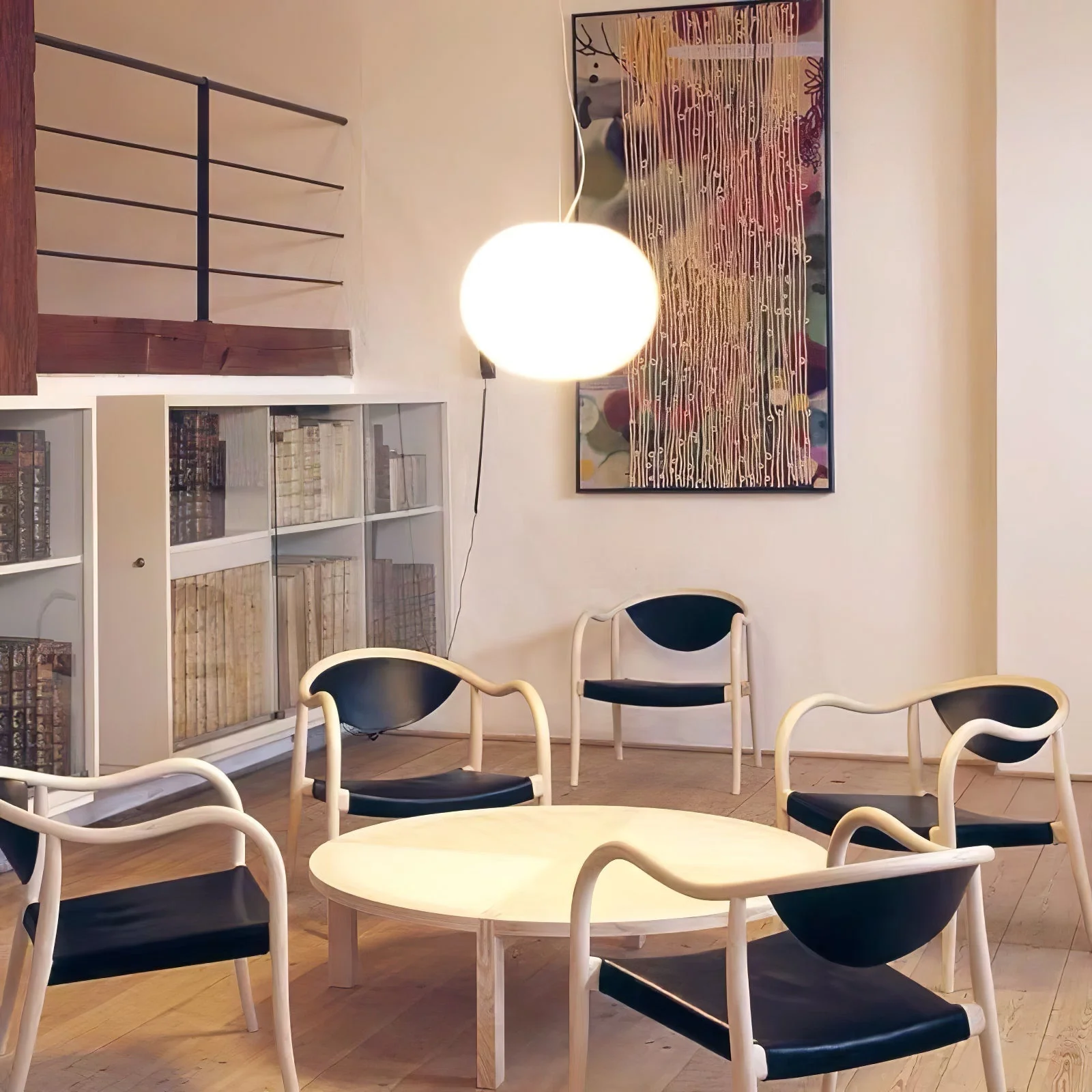 Orba Contemporary Glass Pendant Lamp - Image 14