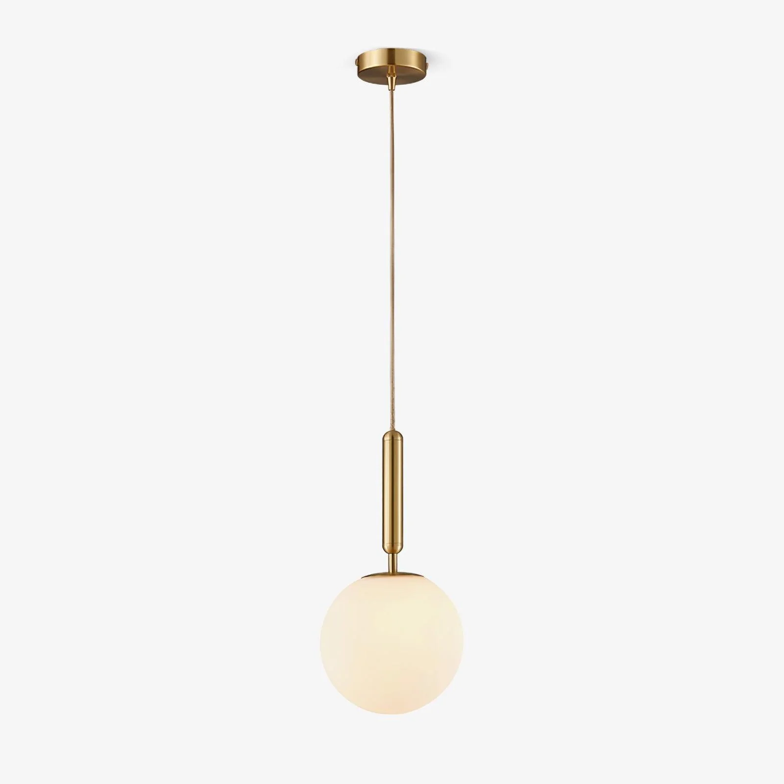 Orbita Minimalist Brass Pendant Light - Image 25