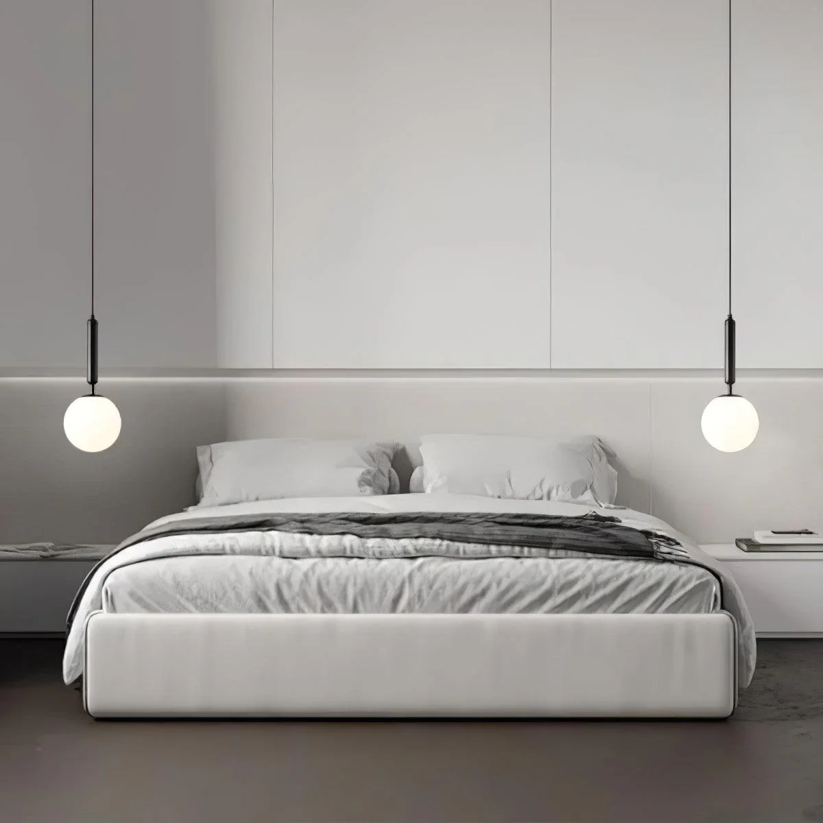 Orbita Minimalist Brass Pendant Light - Image 40