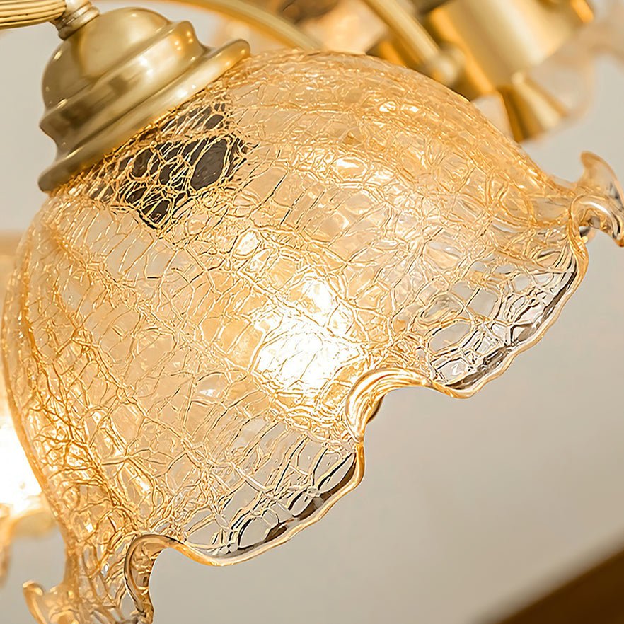 Orchid Vintage Glass Chandelier - Image 13