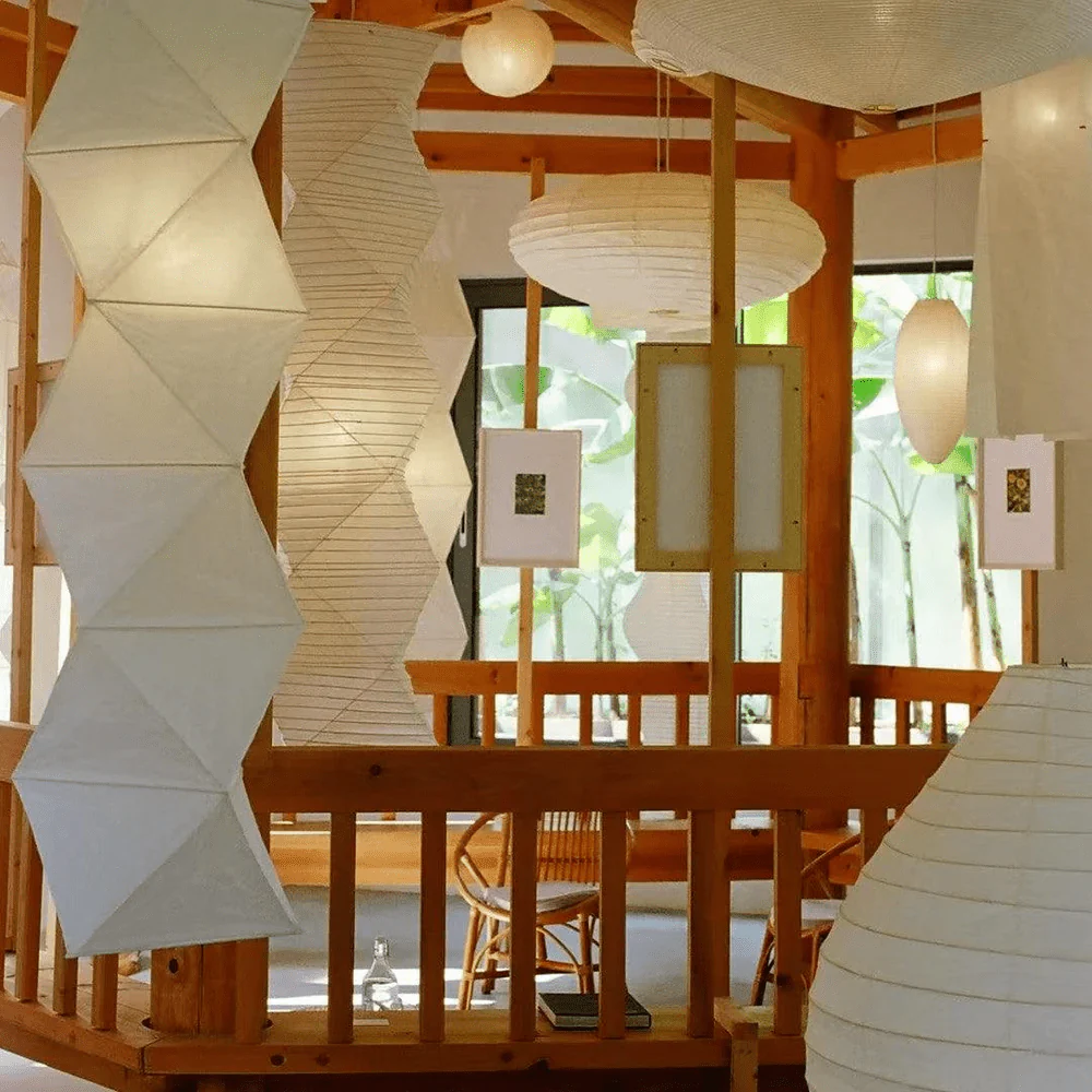 Origami Minimalist Paper Pendant Light - Image 10