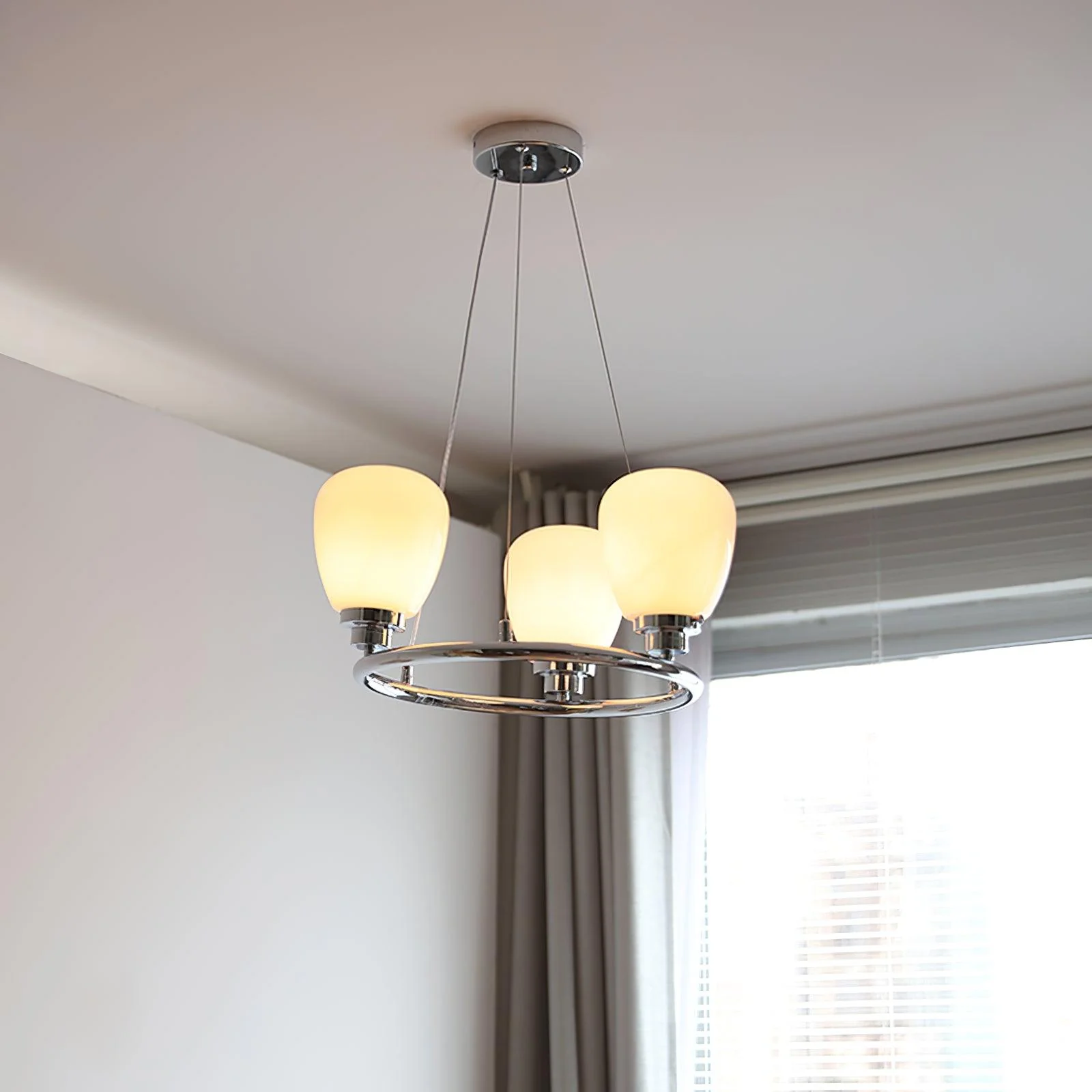 Orion Classic Glass Chandelier - Image 10