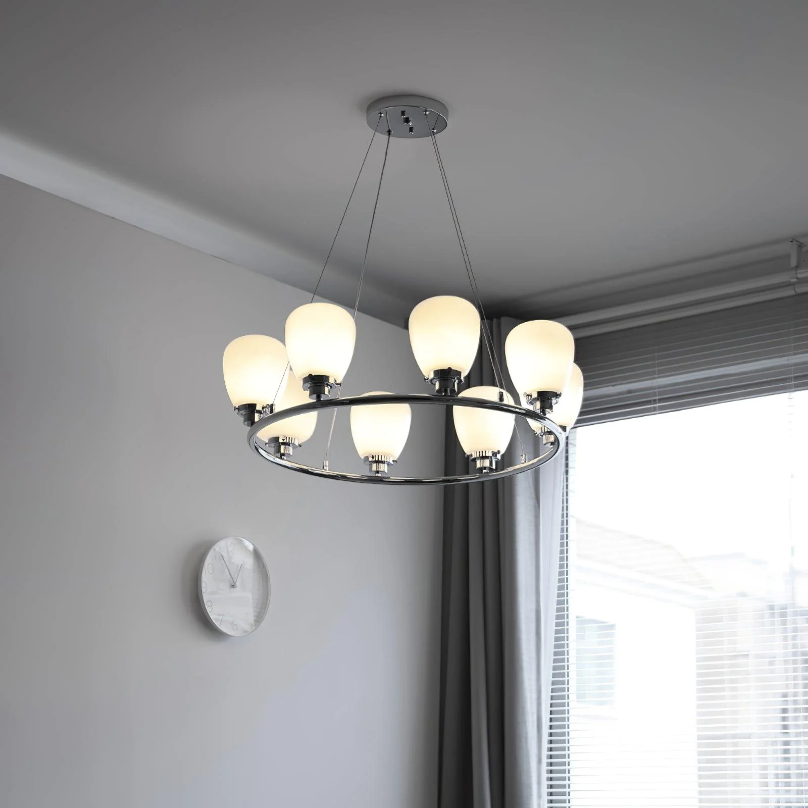 Orion Classic Glass Chandelier - Image 12