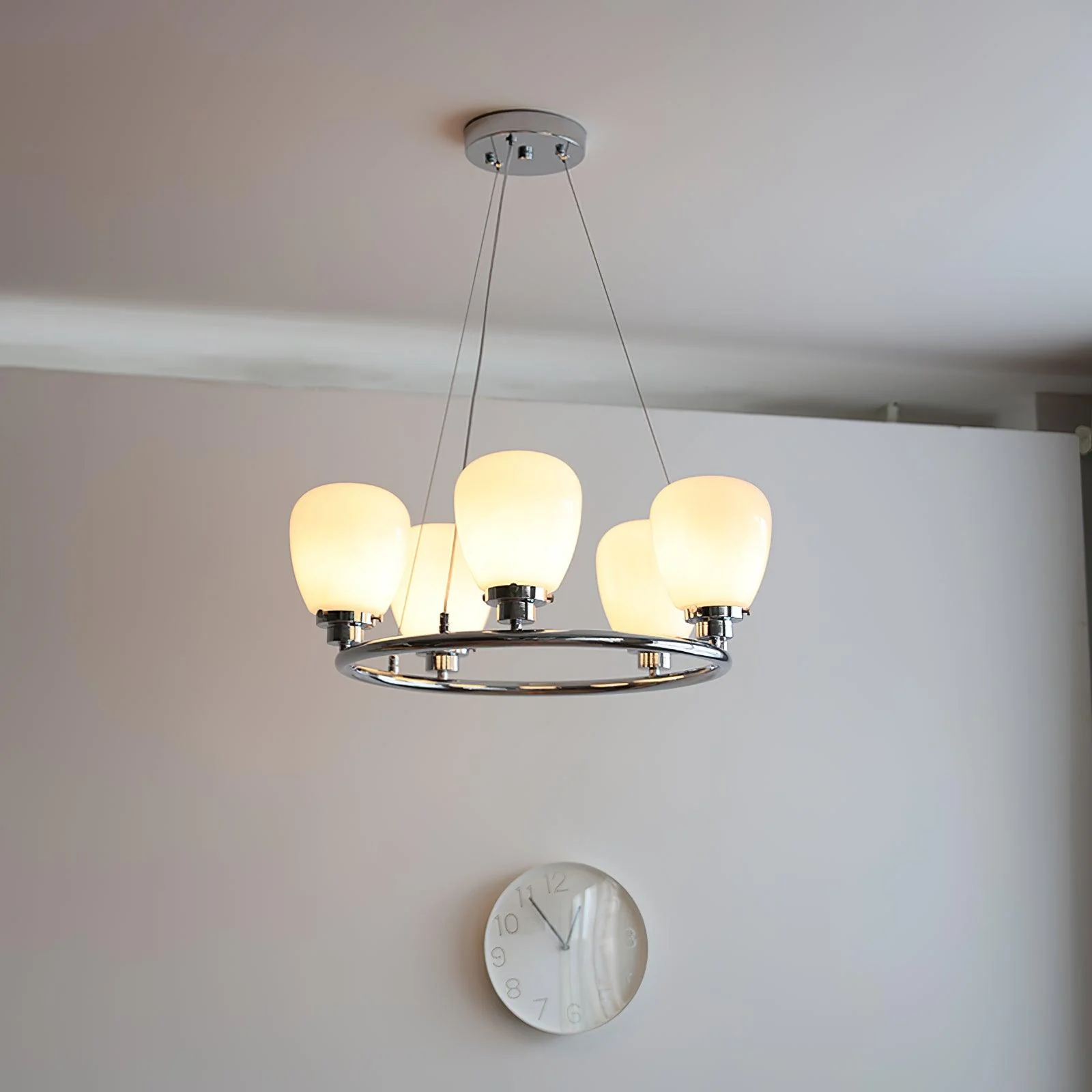 Orion Classic Glass Chandelier - Image 8