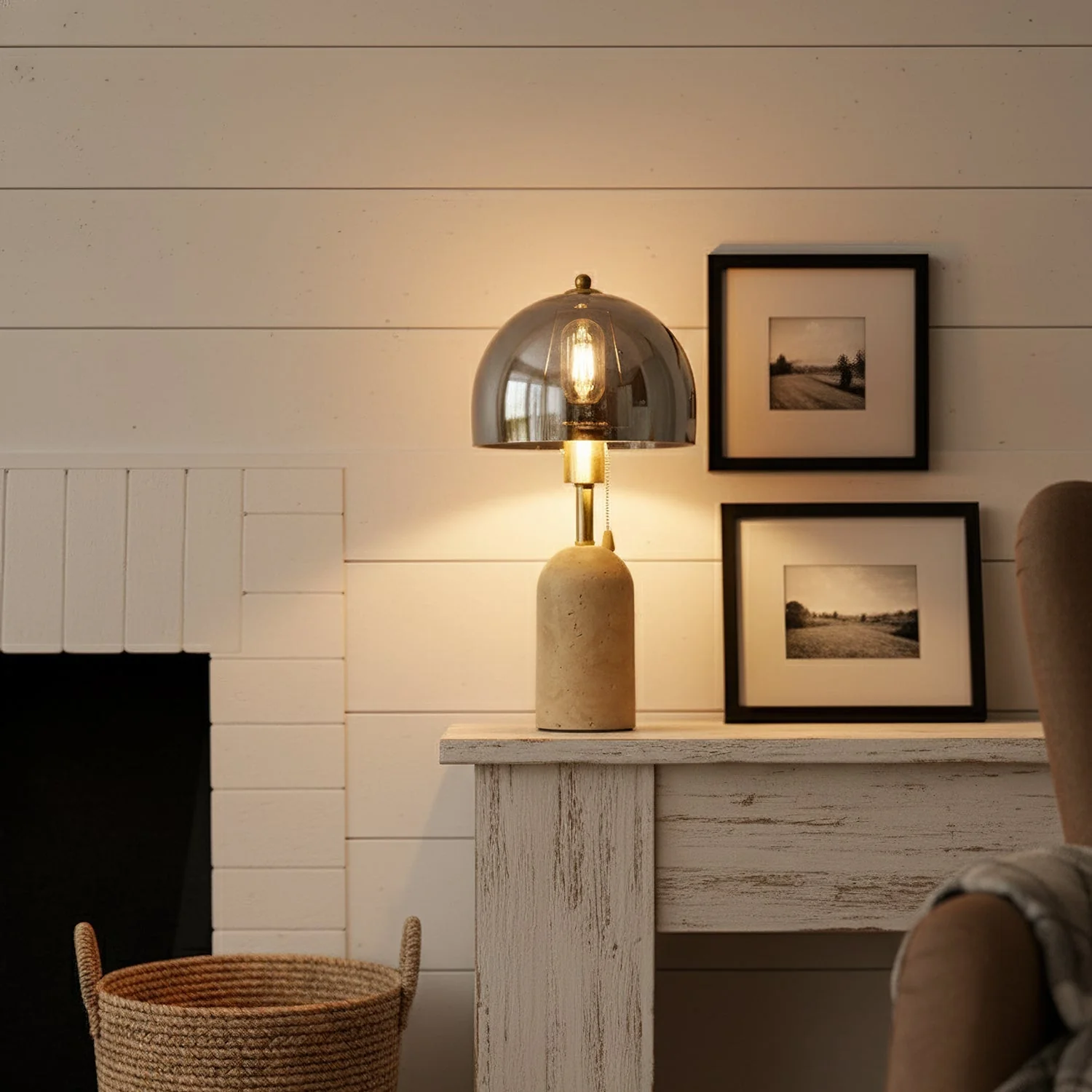Orion Modern Marble Table Lamp - Image 5