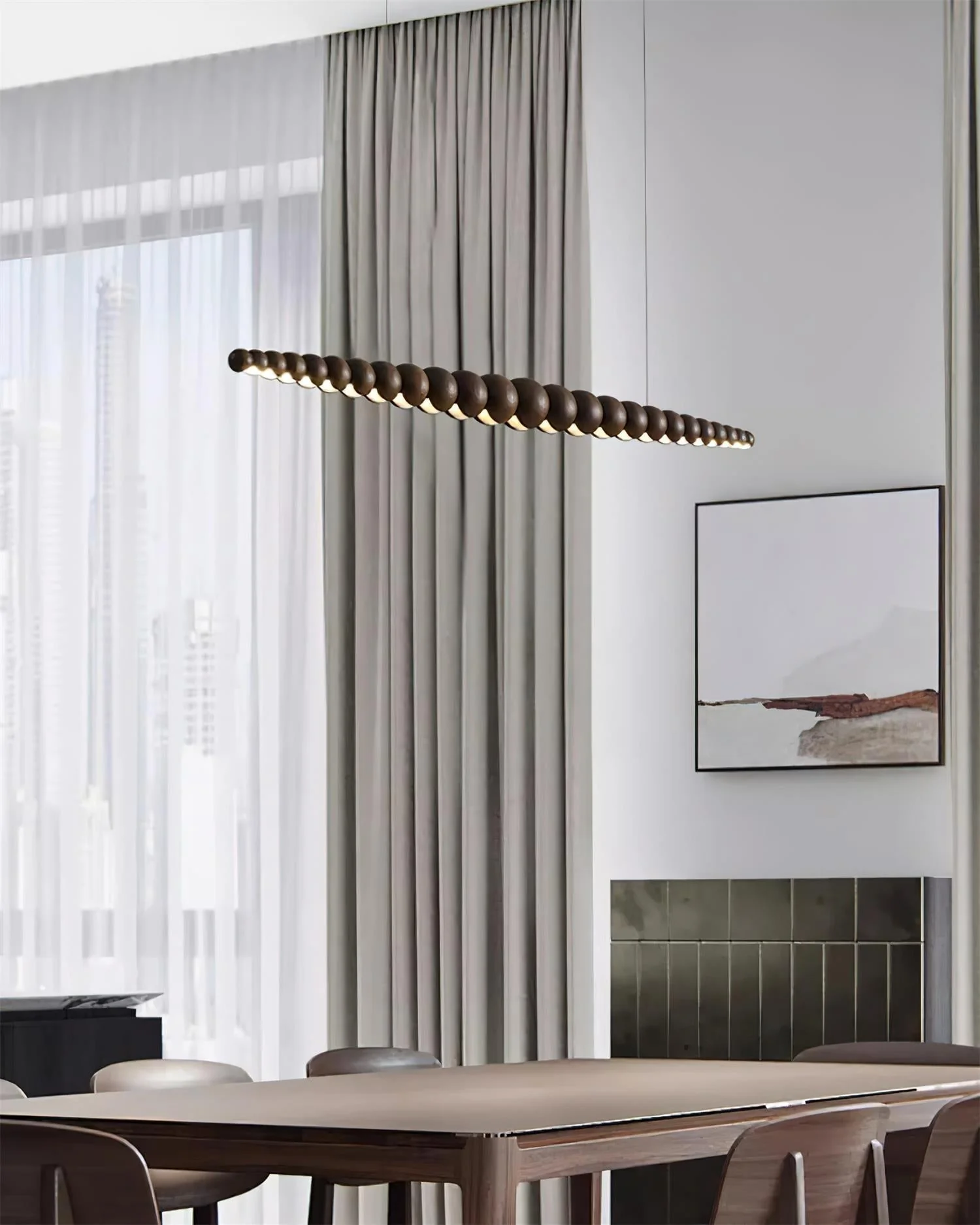 Orlanre Wood Minimalistic Pendant Light - Image 21