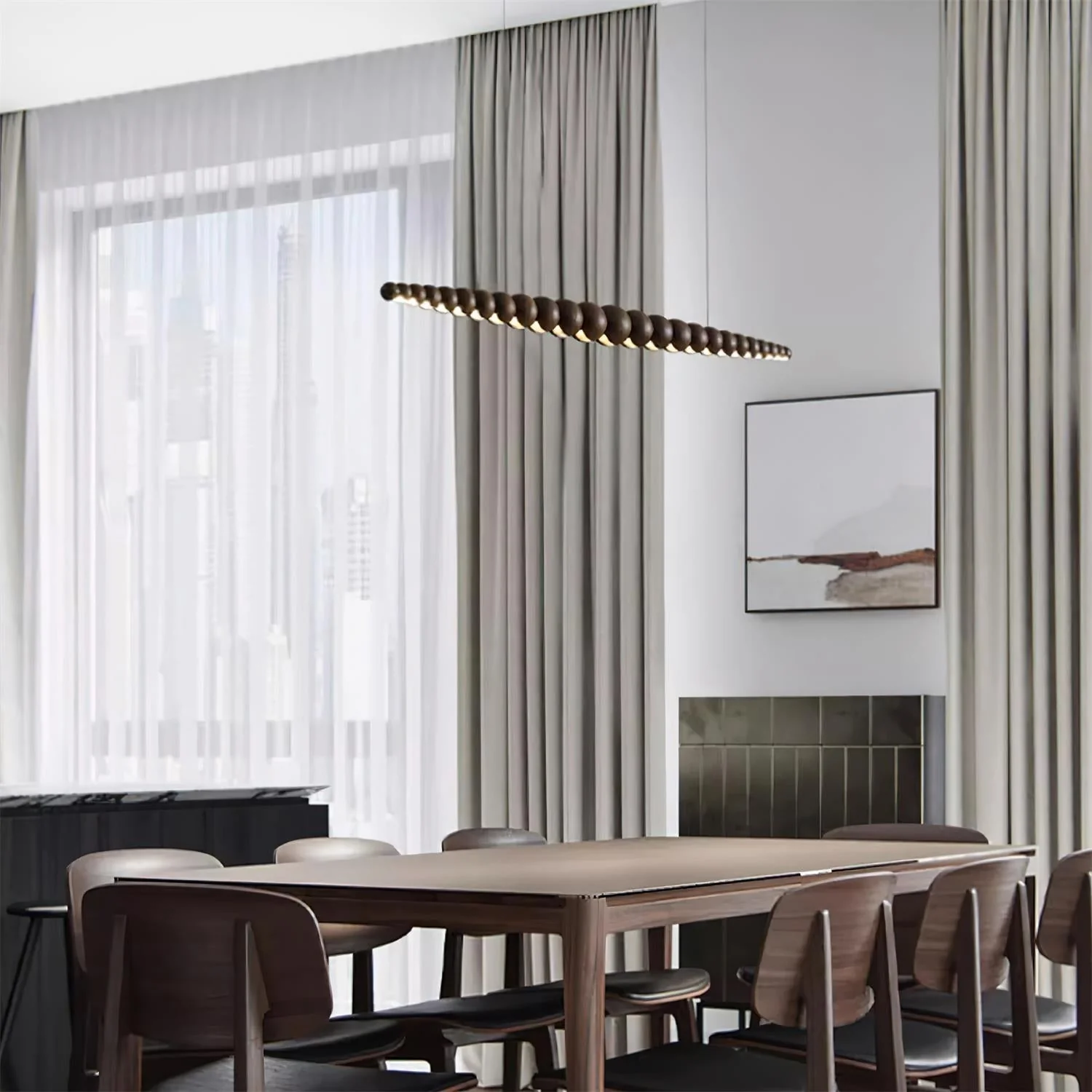 Orlanre Wood Minimalistic Pendant Light - Image 29