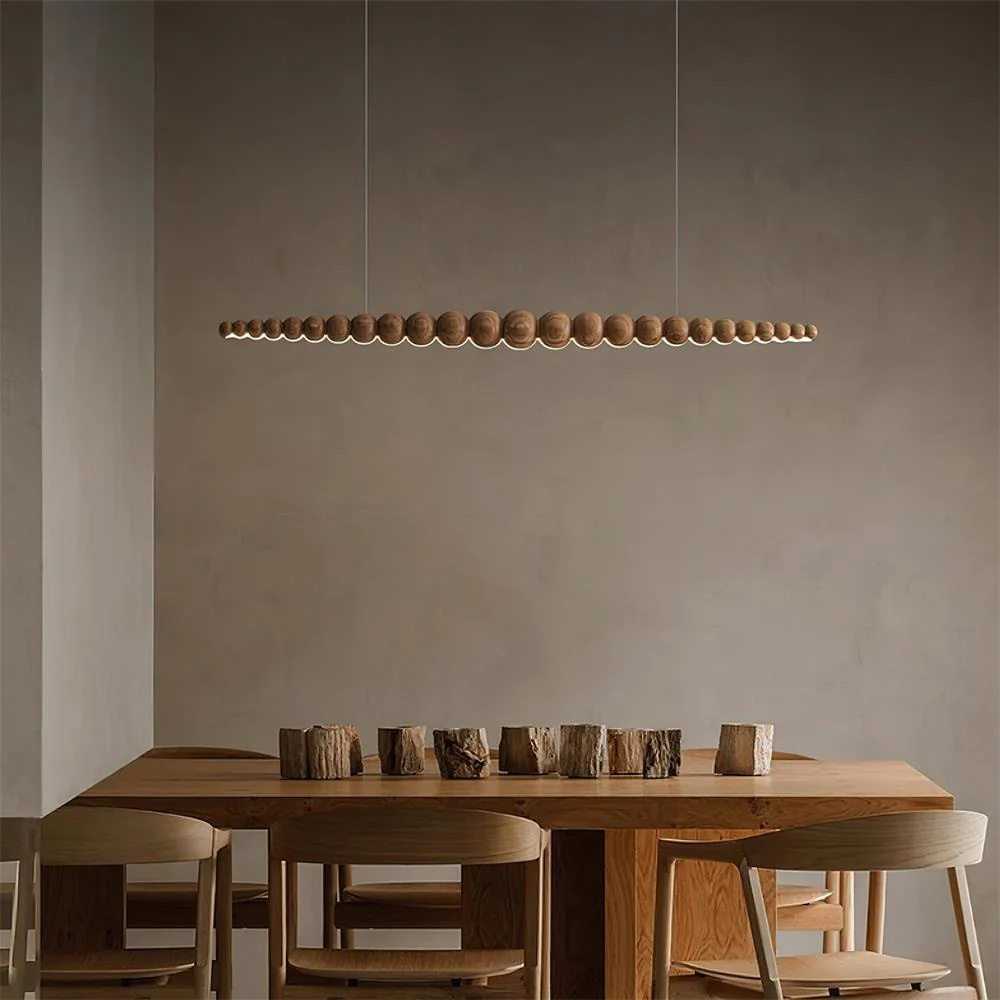 Orlanre Wood Minimalistic Pendant Light - Image 4