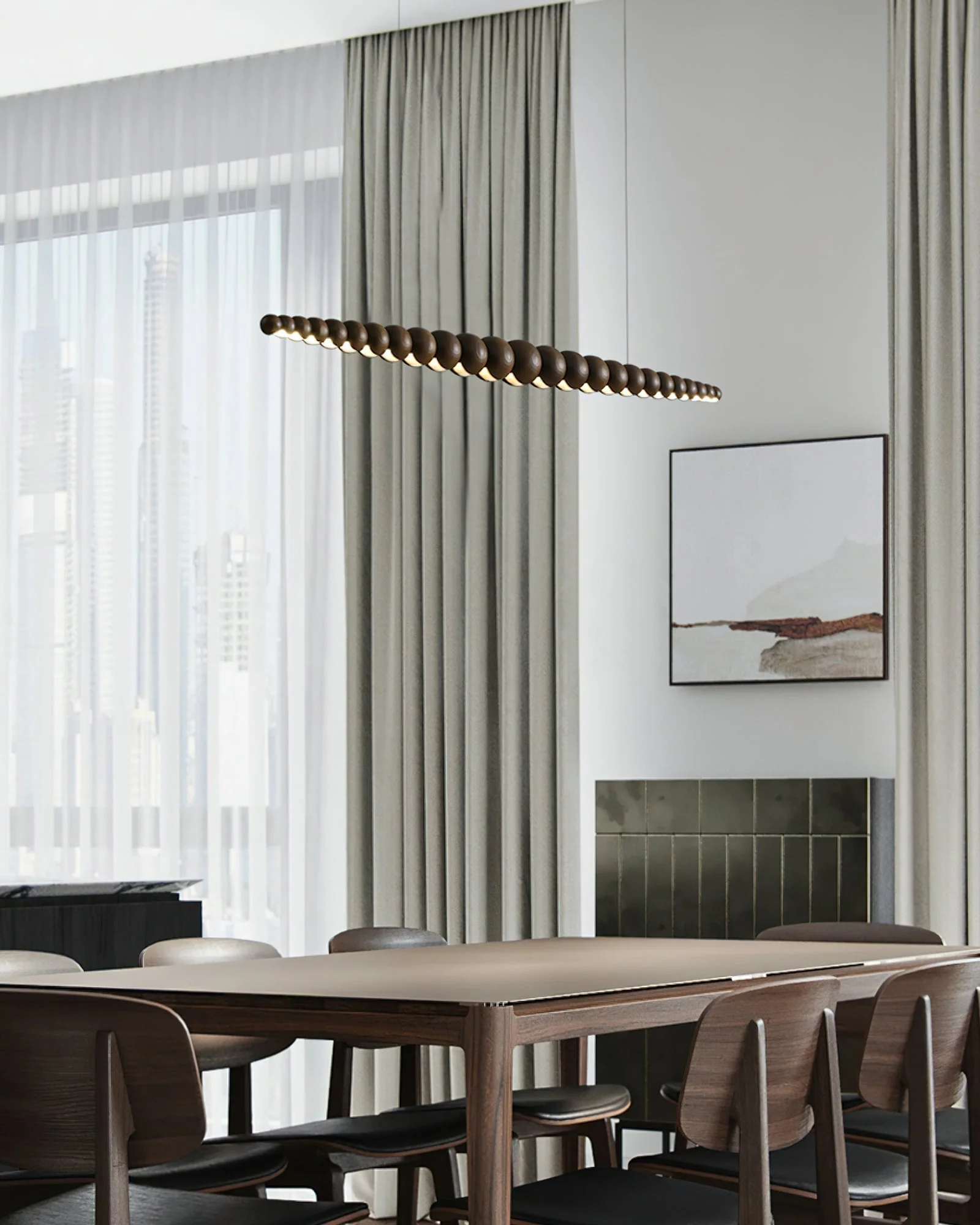 Orlanre Wood Minimalistic Pendant Light - Image 50
