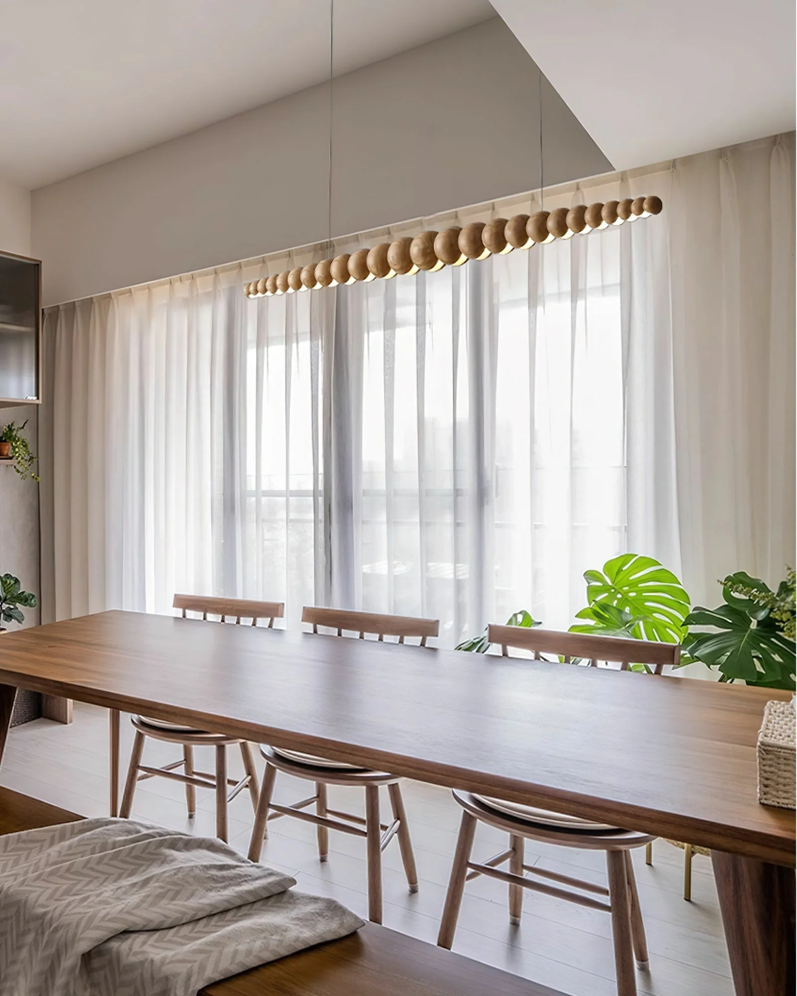 Orlanre Wood Minimalistic Pendant Light - Image 65