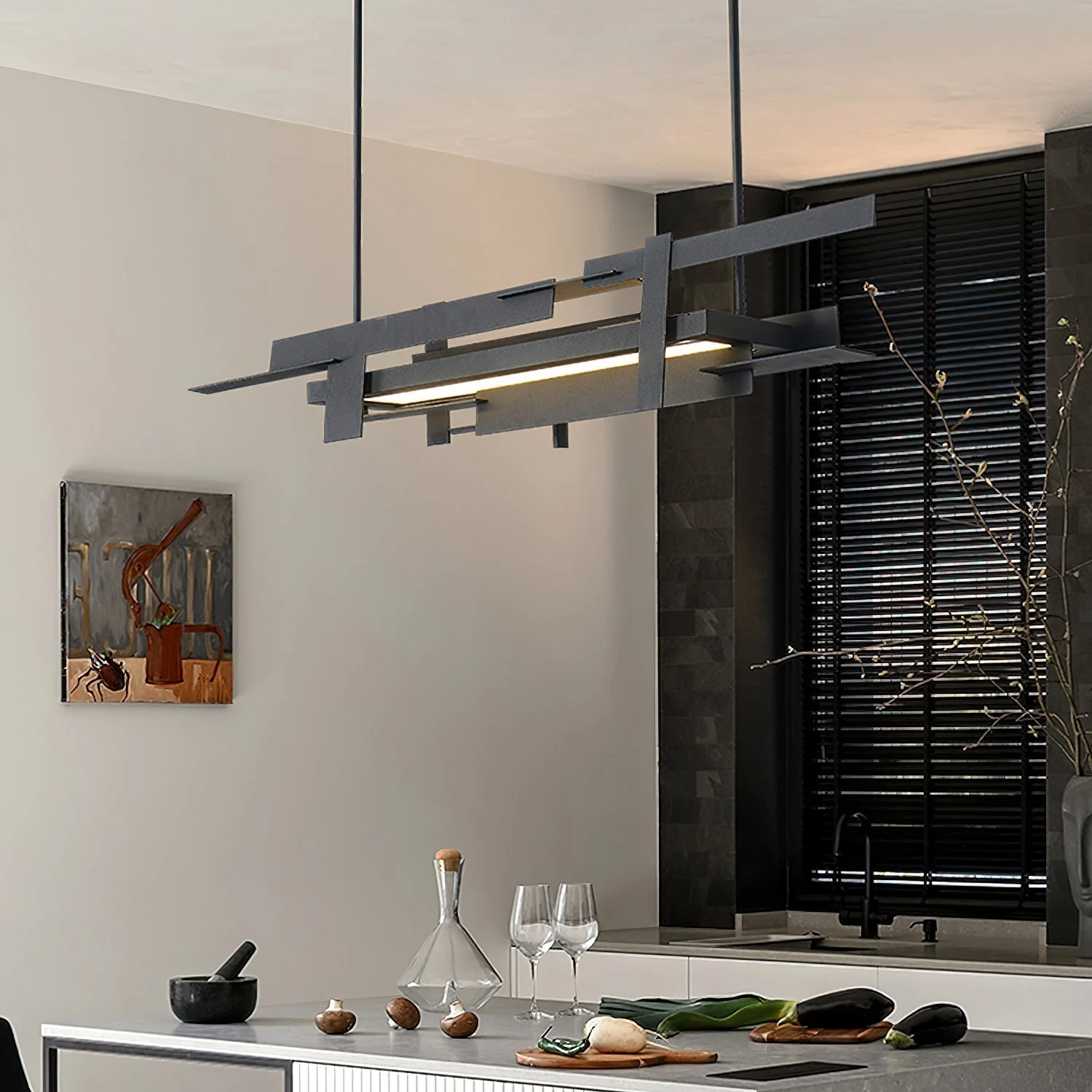 Orlenace Geometric Pendant Light - Image 16