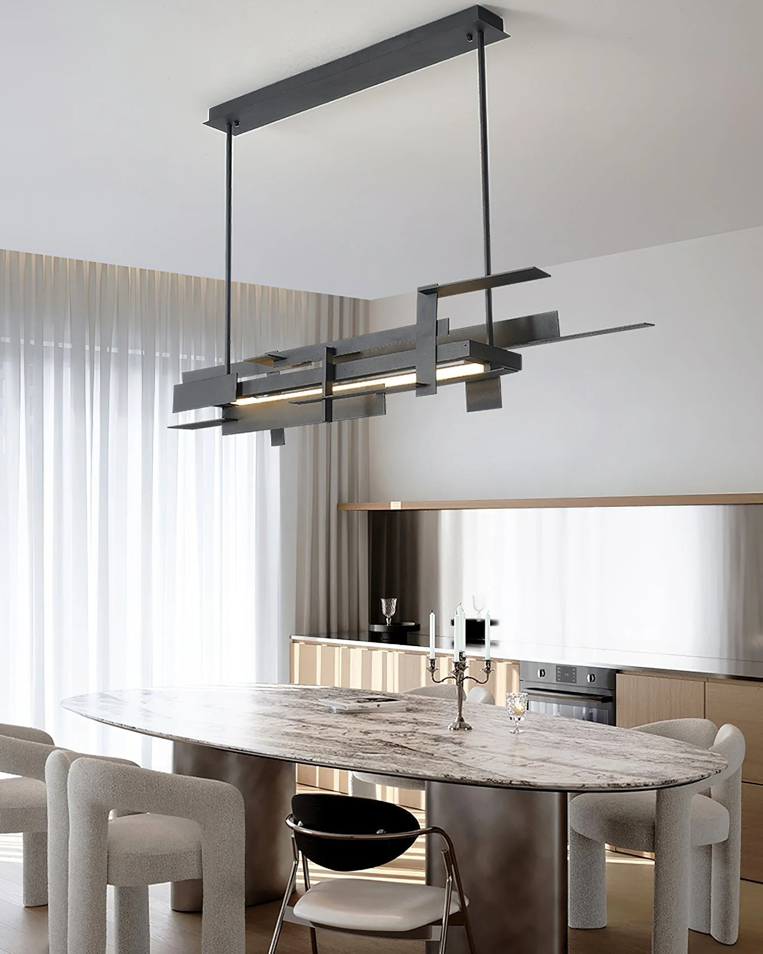 Orlenace Geometric Pendant Light - Image 19