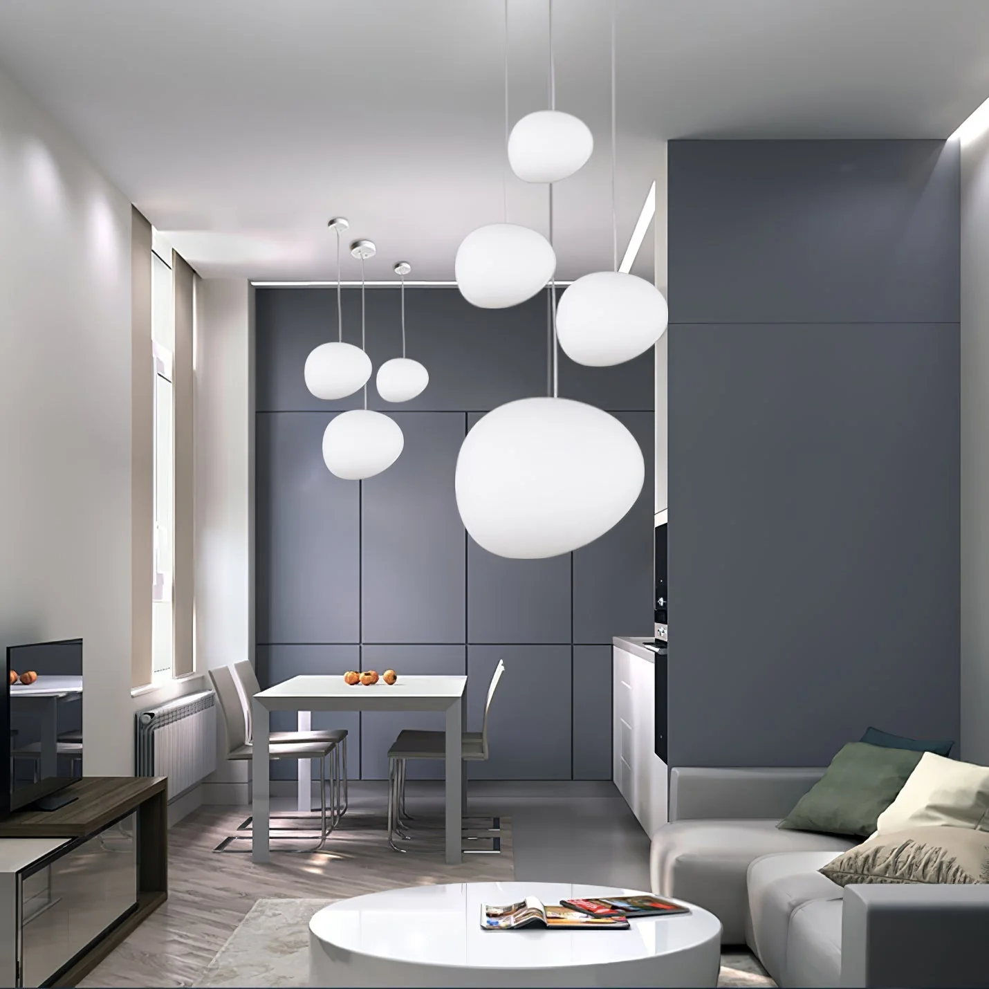 Orlenaic Scandinavian Pendant Light - Image 6