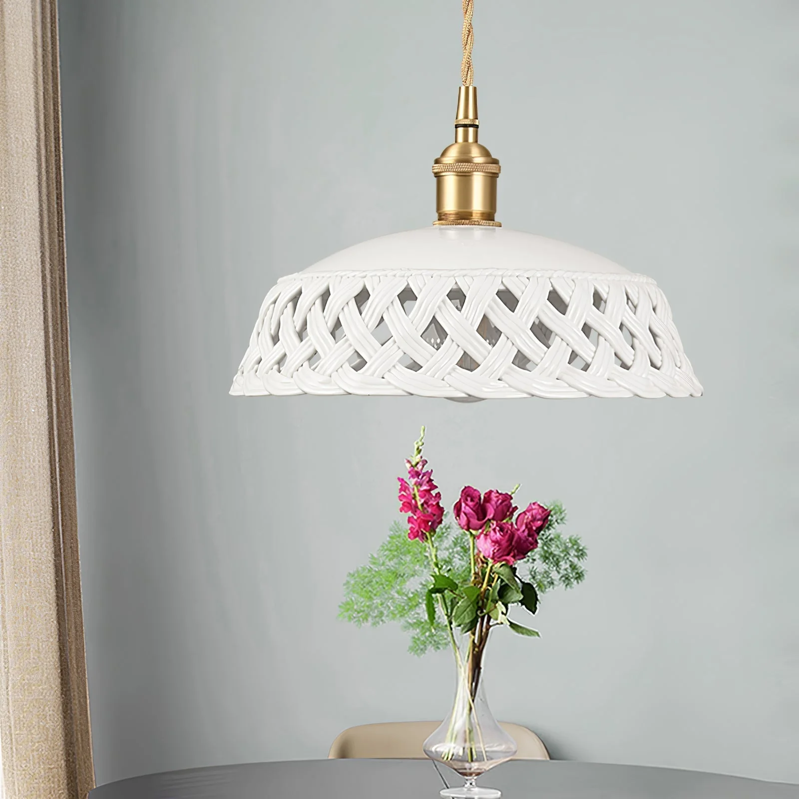 Orlenis Ceramic Cozy Pendant Lamp - Image 22