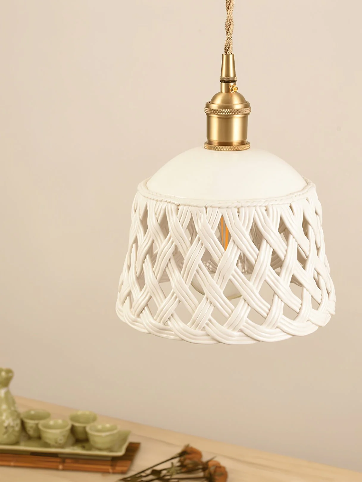 Orlenis Ceramic Cozy Pendant Lamp - Image 25